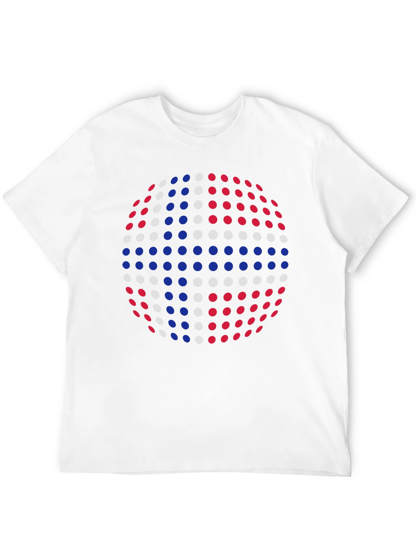 Retro Dot Sphere Graphic T-Shirt