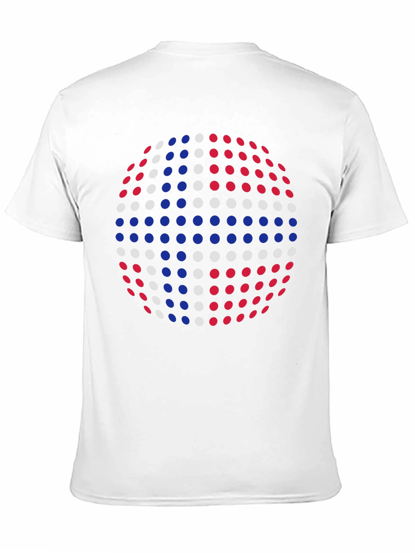 Retro Dot Sphere Graphic T-Shirt