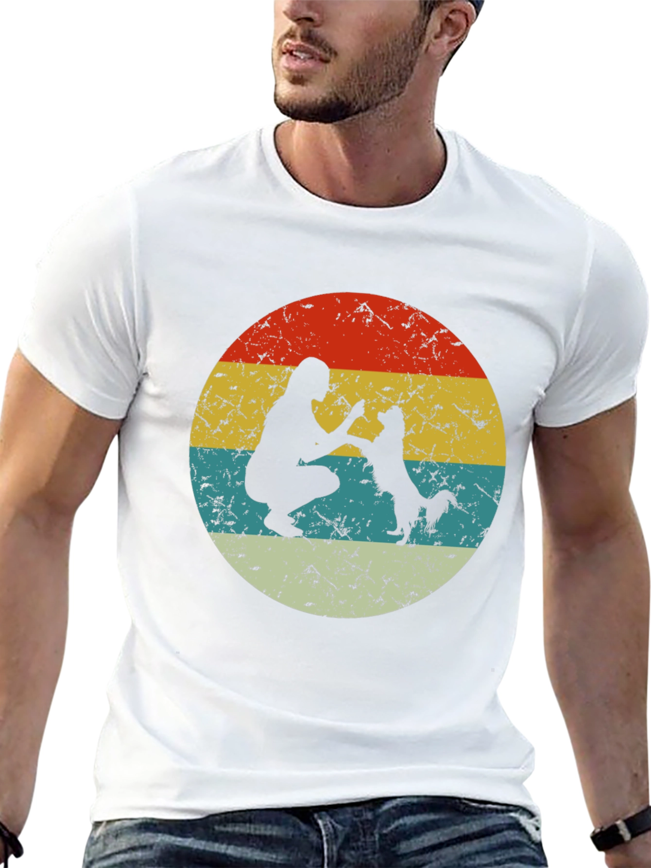 Retro Dog Lover T-Shirt