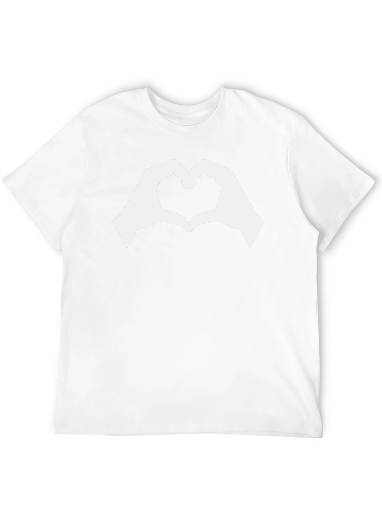 Heart Hands Graphic Tee - Black
