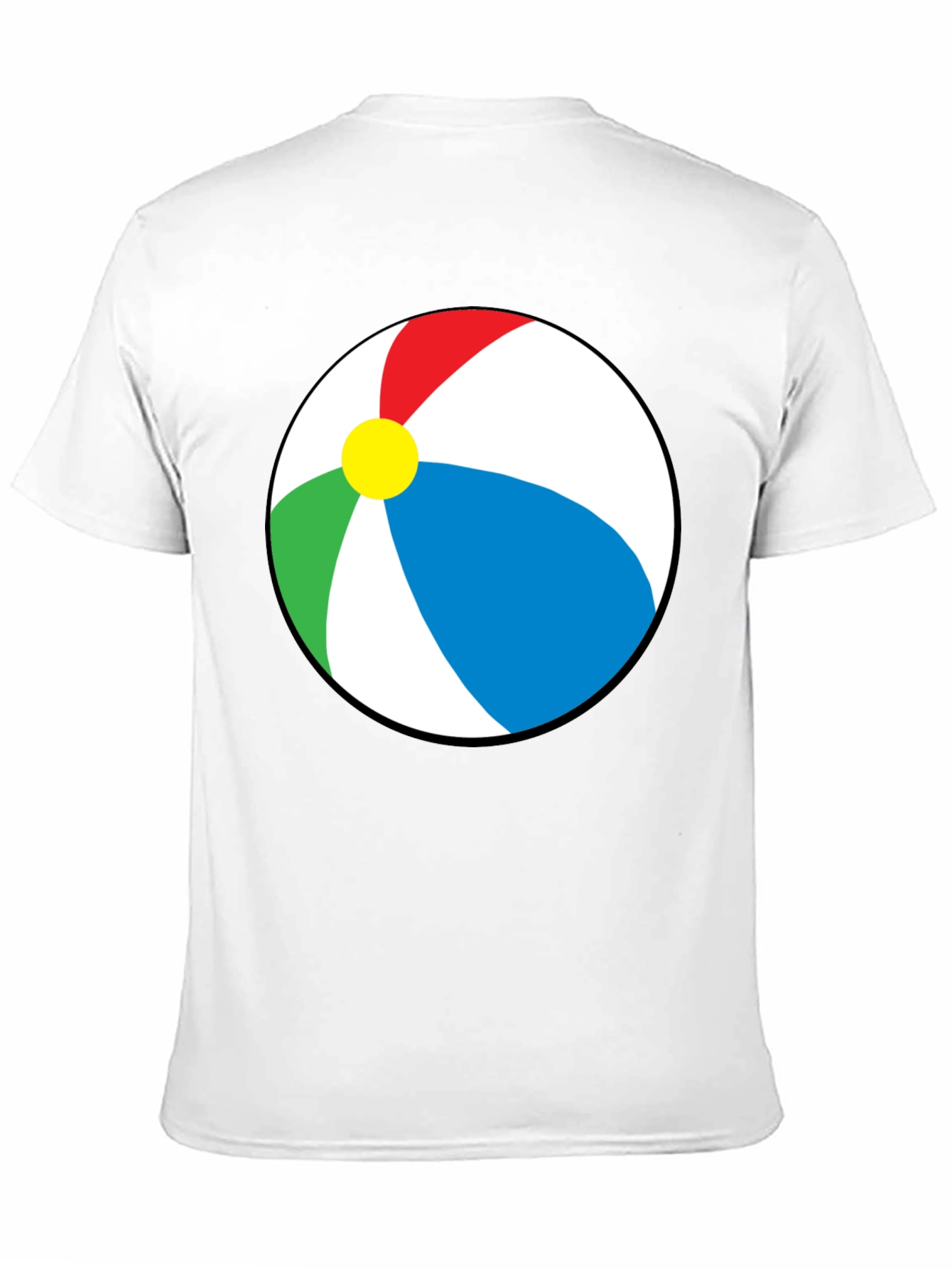 Beach Ball Graphic Tee - Fun Summer T-Shirt