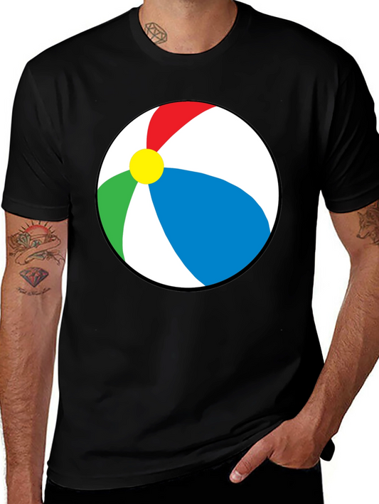 Beach Ball Graphic Tee - Fun Summer T-Shirt