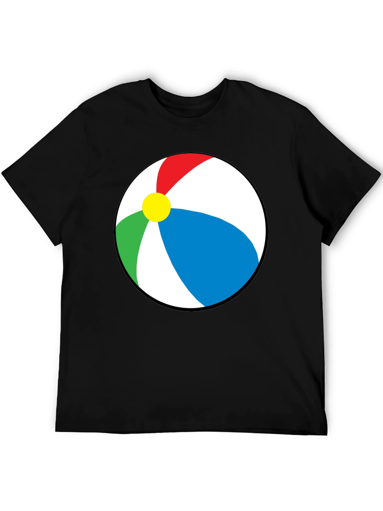 Beach Ball Graphic Tee - Fun Summer T-Shirt