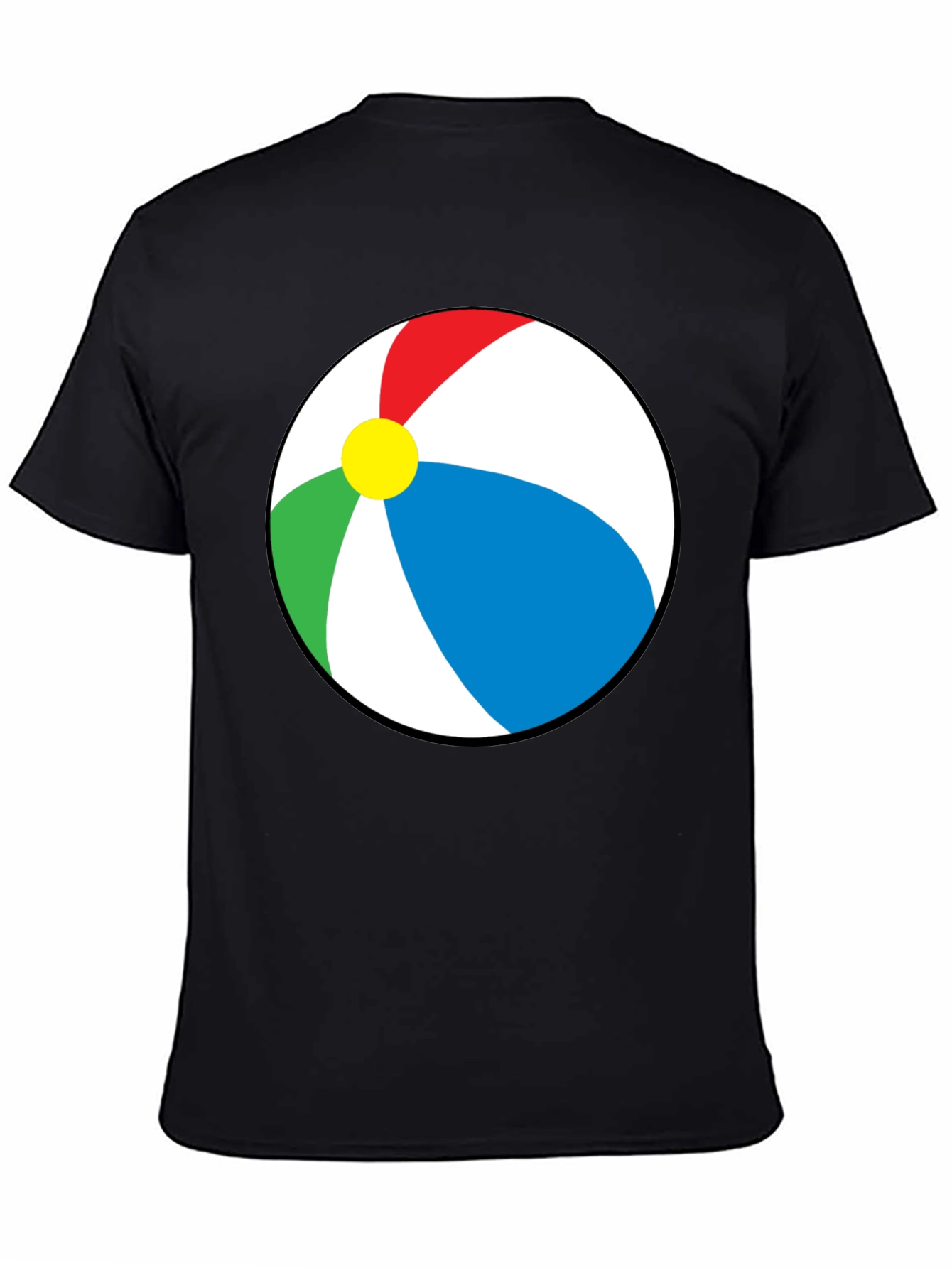 Beach Ball Graphic Tee - Fun Summer T-Shirt