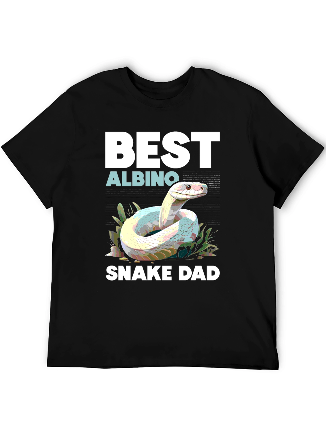 Best Albino Snake Dad T-Shirt