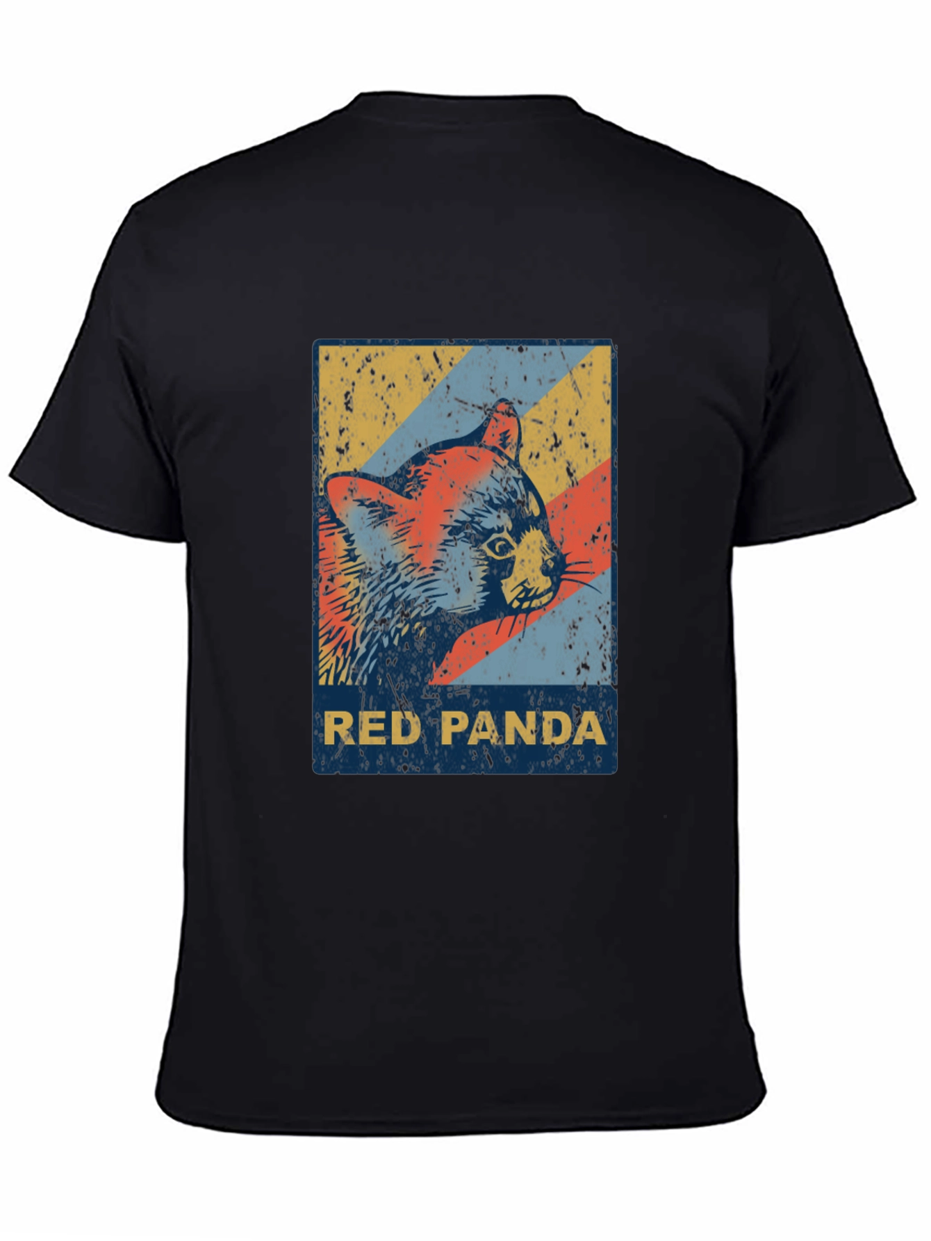 Retro Red Panda Graphic Tee - Unisex