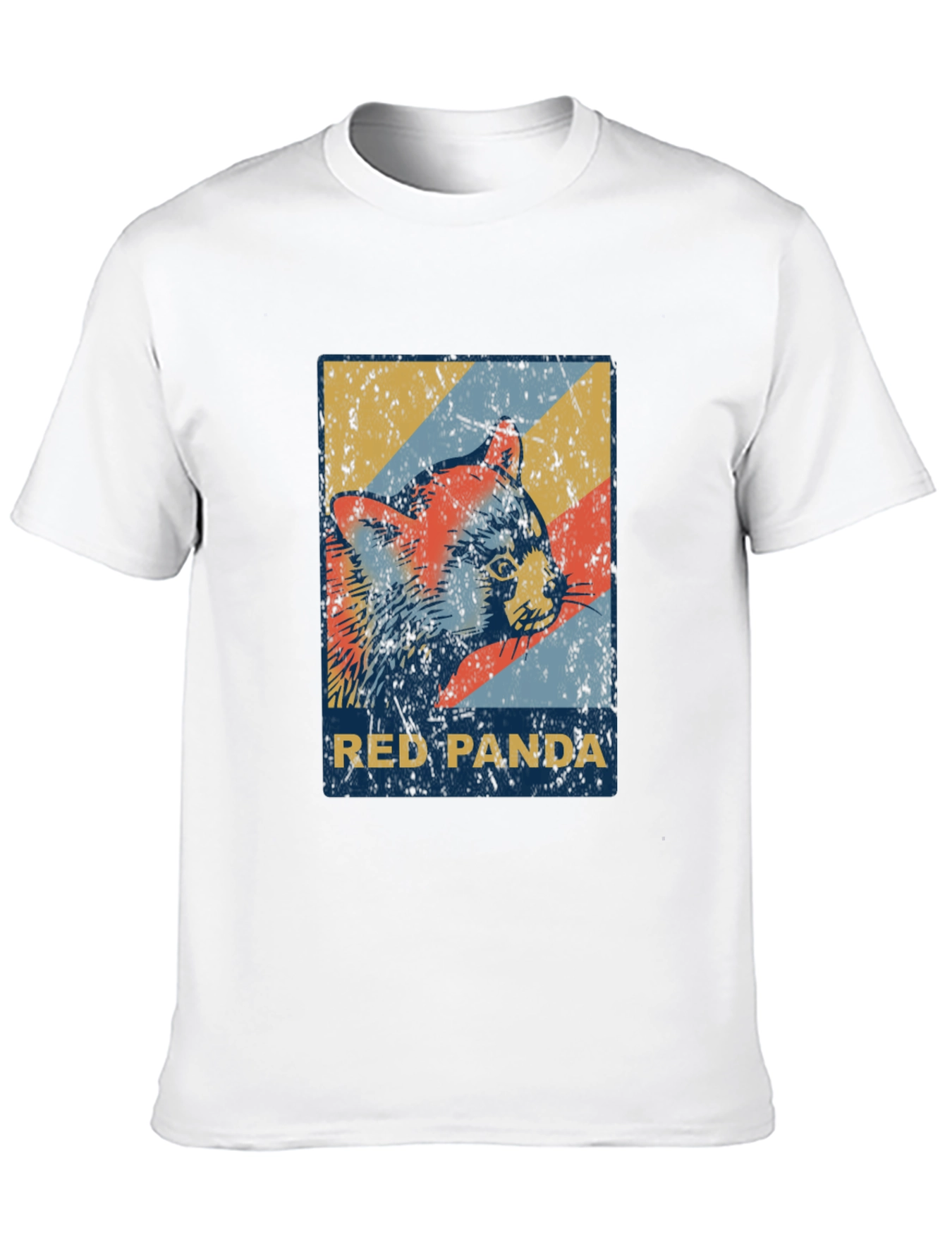 Retro Red Panda Graphic Tee - Unisex