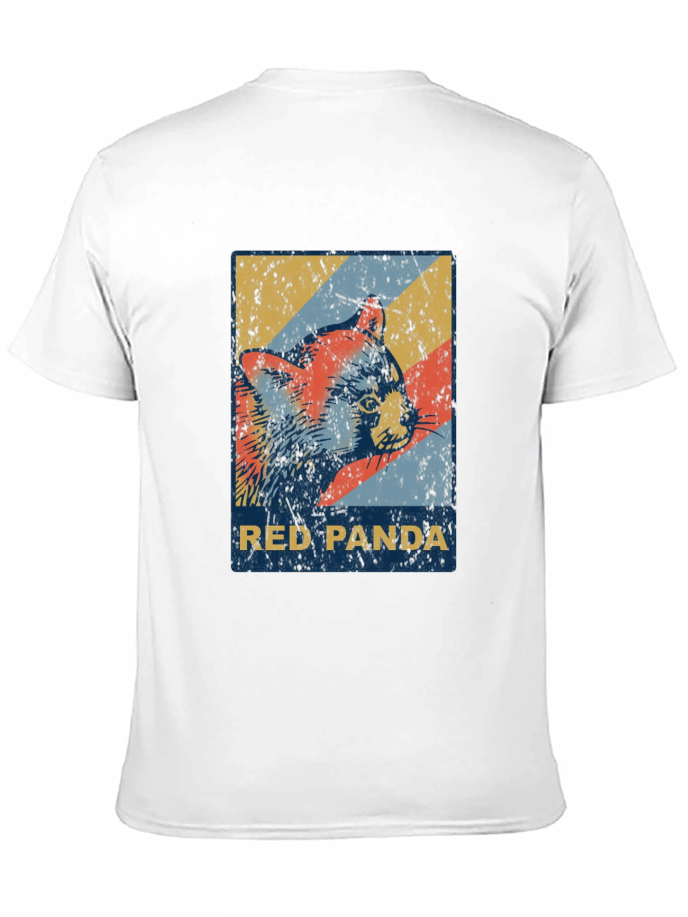 Retro Red Panda Graphic Tee - Unisex