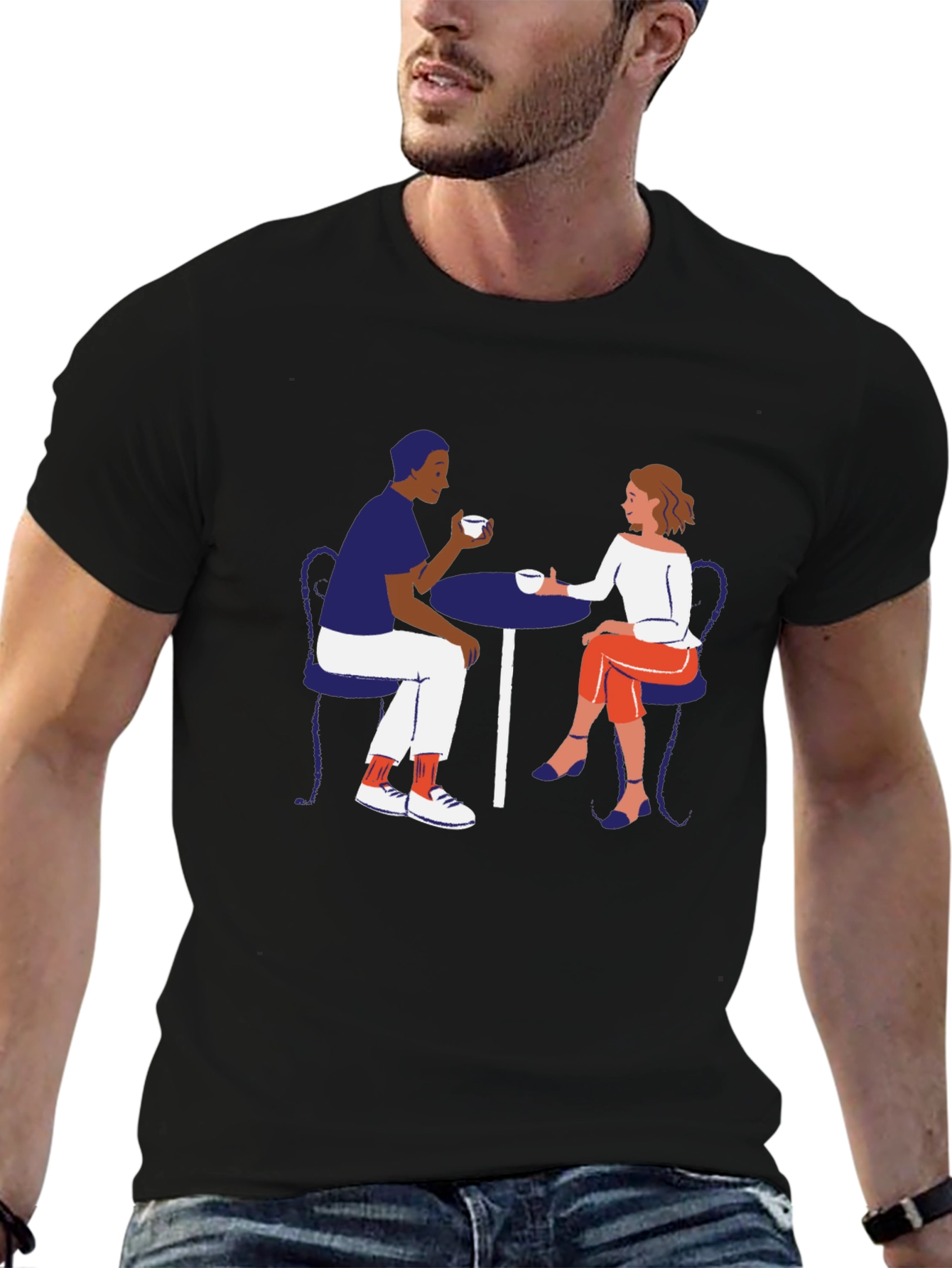Coffee Date Graphic Tee