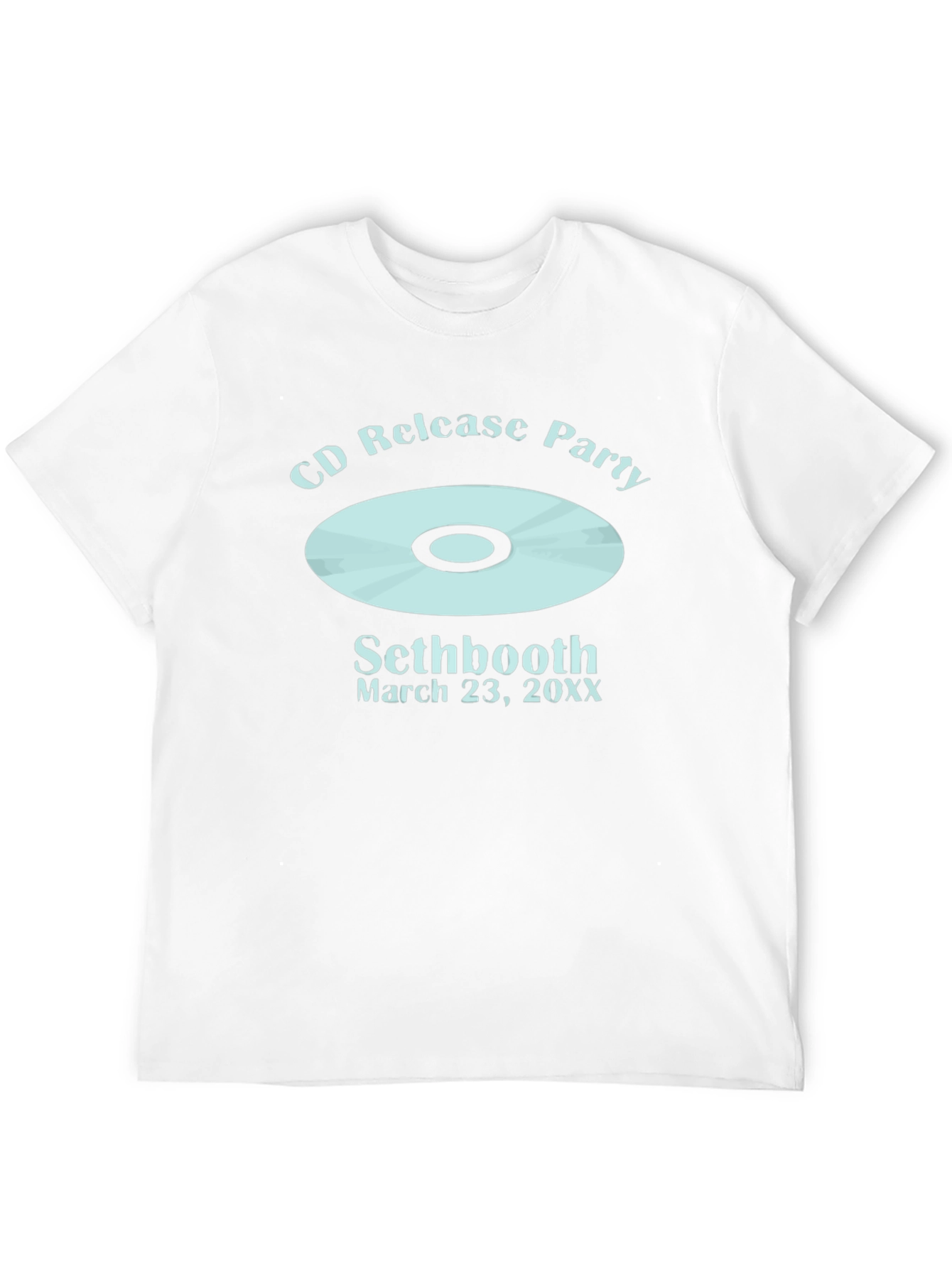 Sethbooth CD Release Party Black T-Shirt