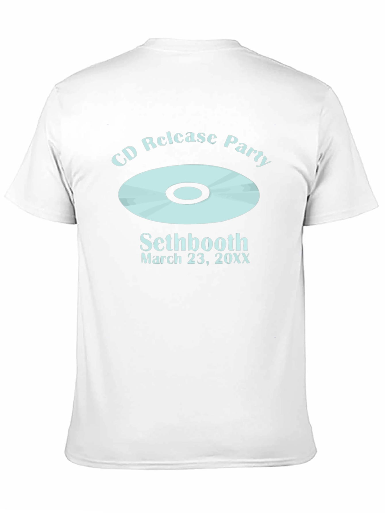Sethbooth CD Release Party Black T-Shirt