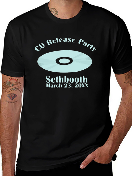 Sethbooth CD Release Party Black T-Shirt