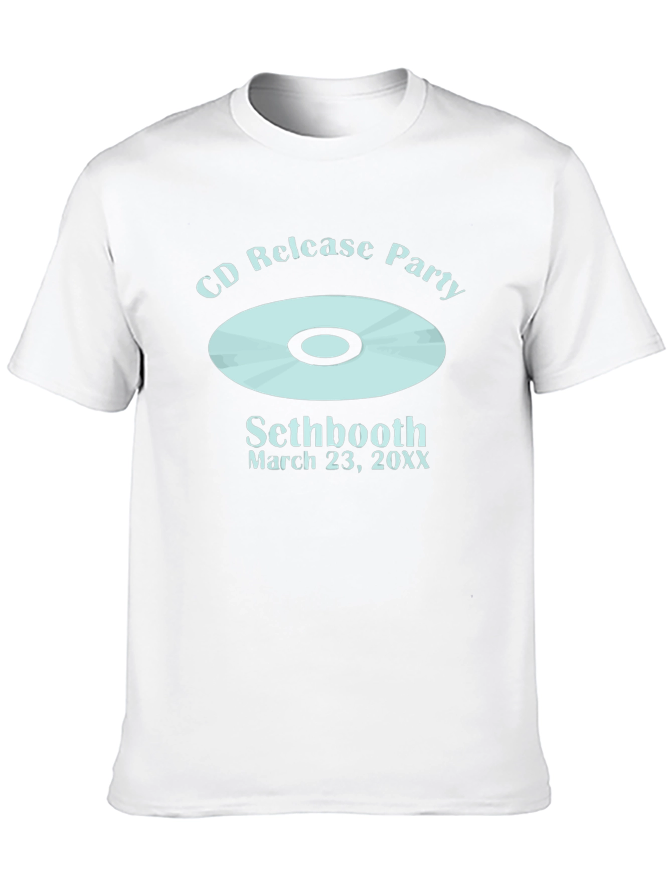 Sethbooth CD Release Party Black T-Shirt