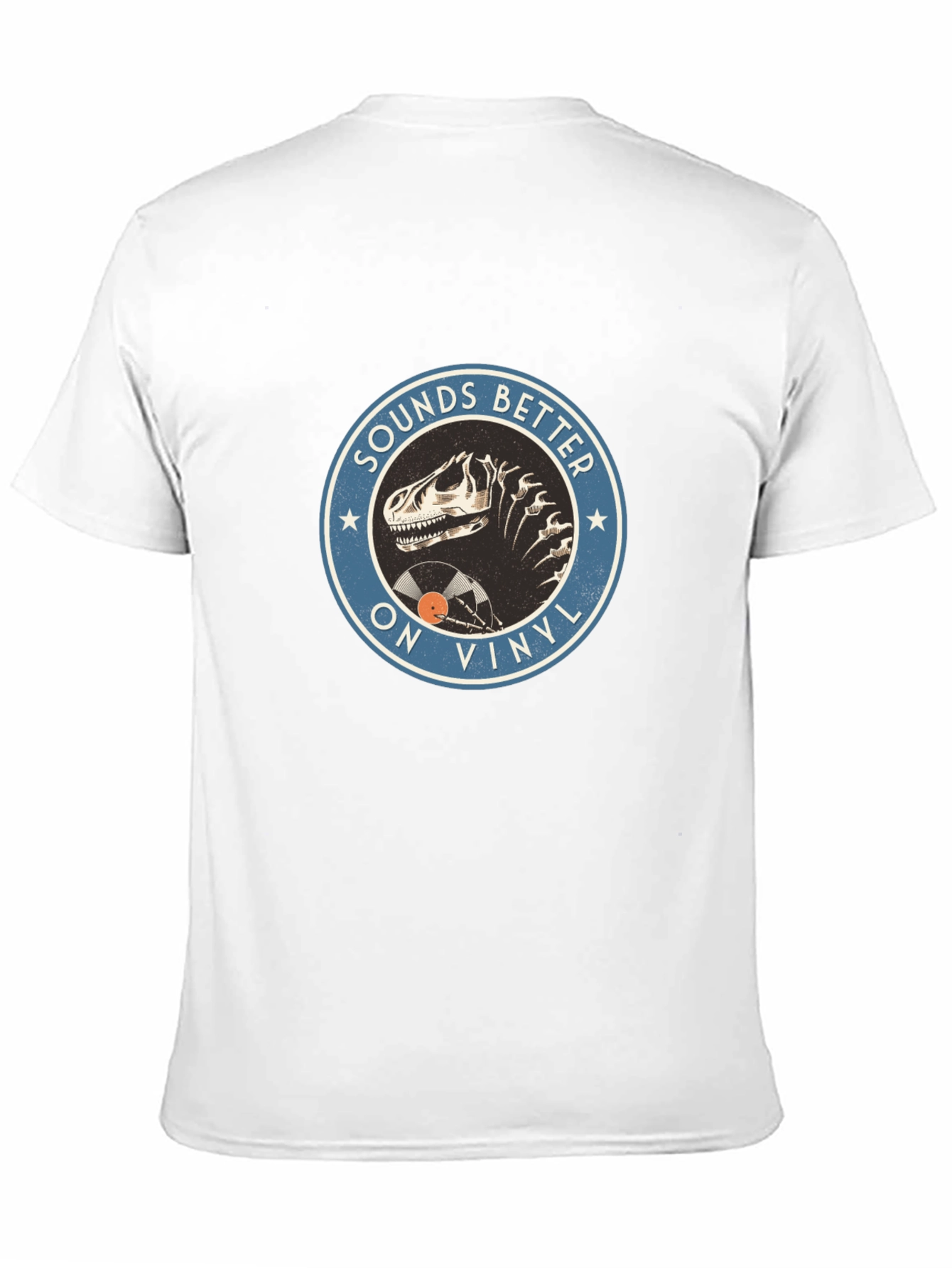 Sounds Better On Vinyl T-Rex Mens T-Shirt