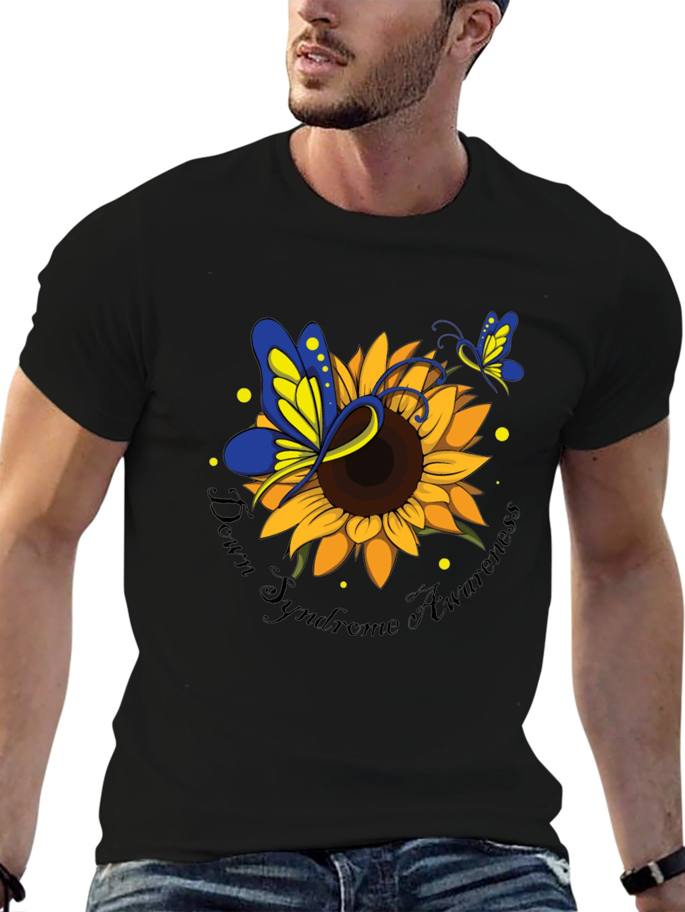 Down Syndrome Awareness Sunflower T-Shirt