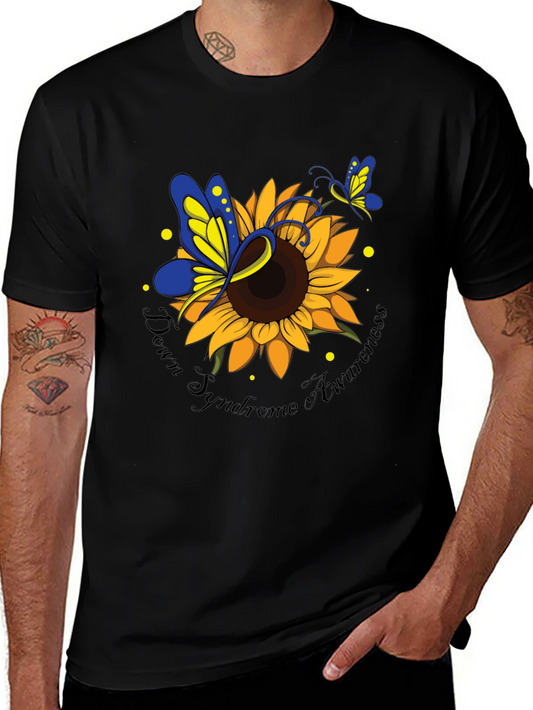 Down Syndrome Awareness Sunflower T-Shirt