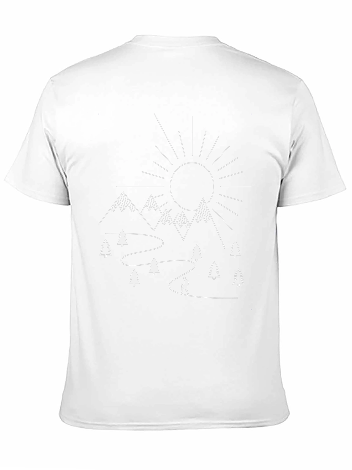 Mountain Adventure Graphic Tee - Black