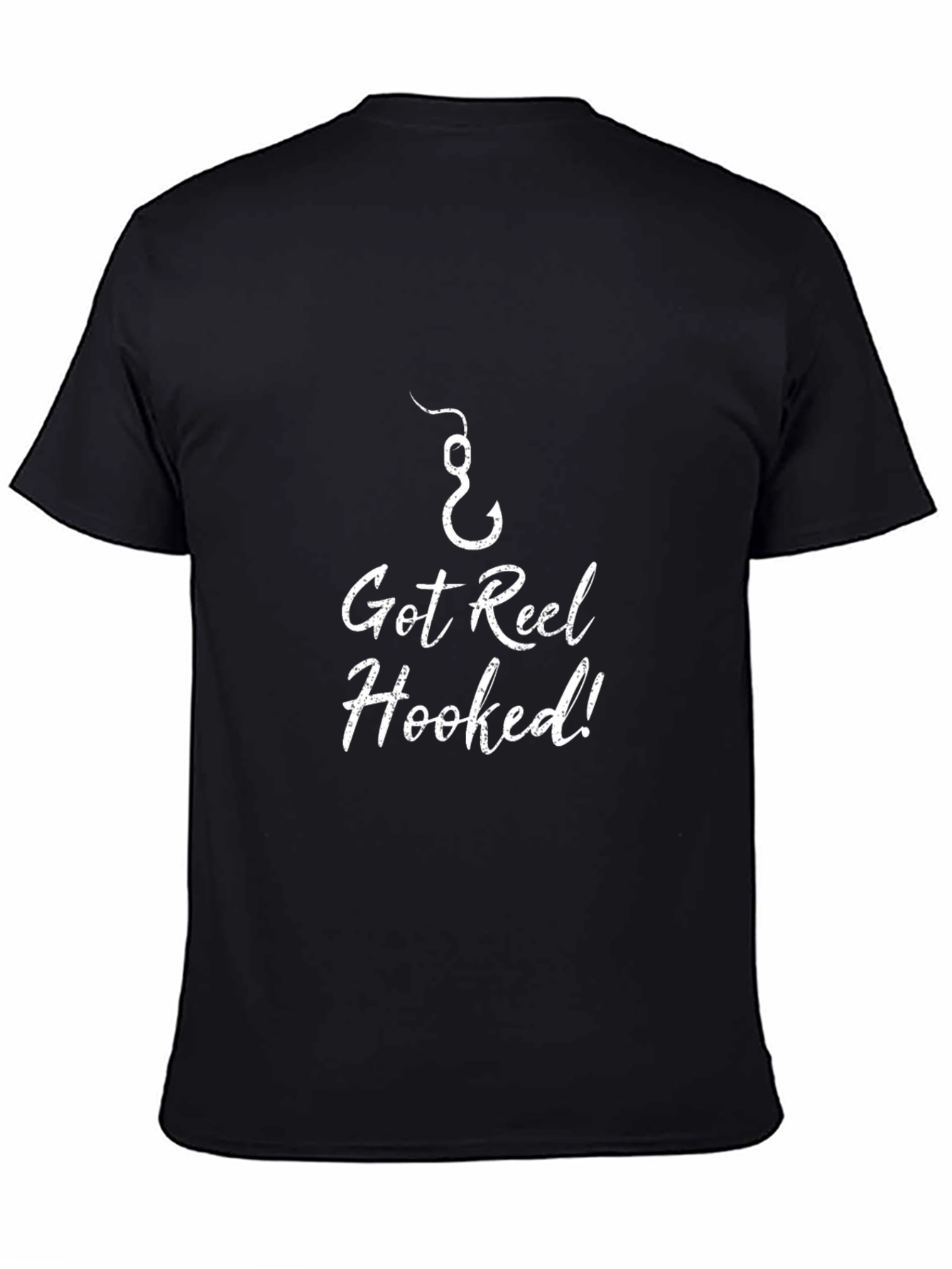 Got Reel Hooked! Fishing Graphic Tee