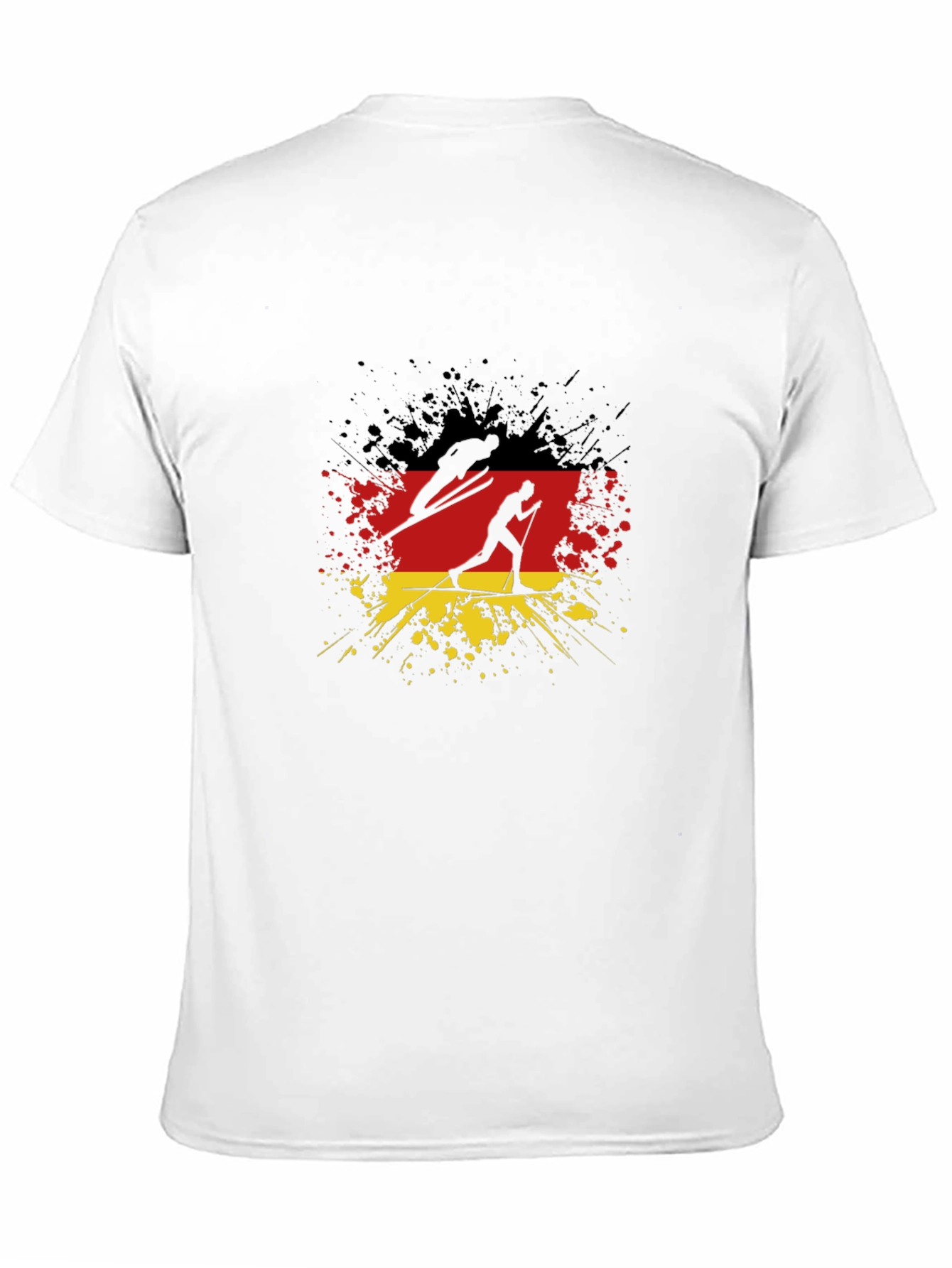 German Skier T-Shirt - Deutschland Winter Sports Tee