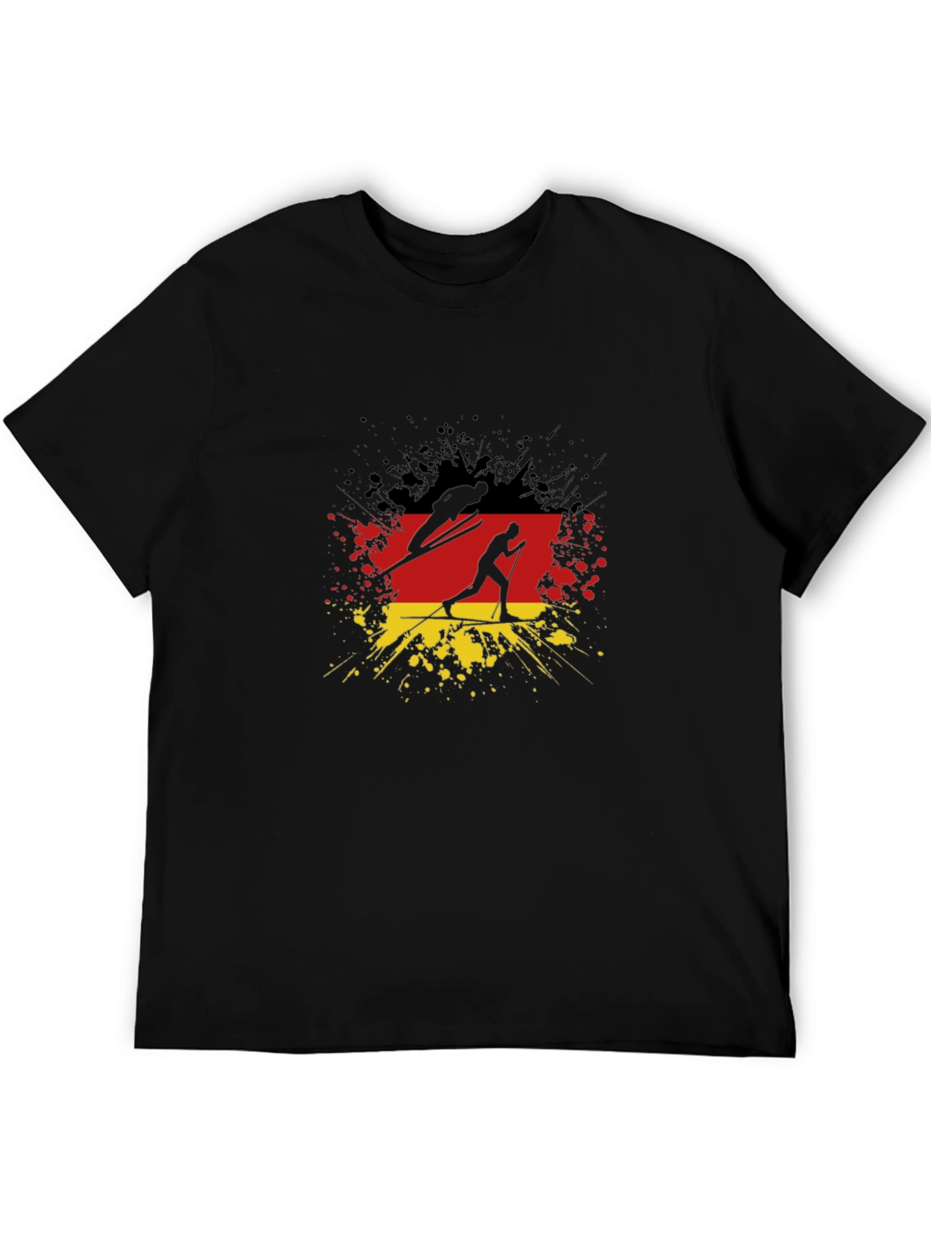 German Skier T-Shirt - Deutschland Winter Sports Tee