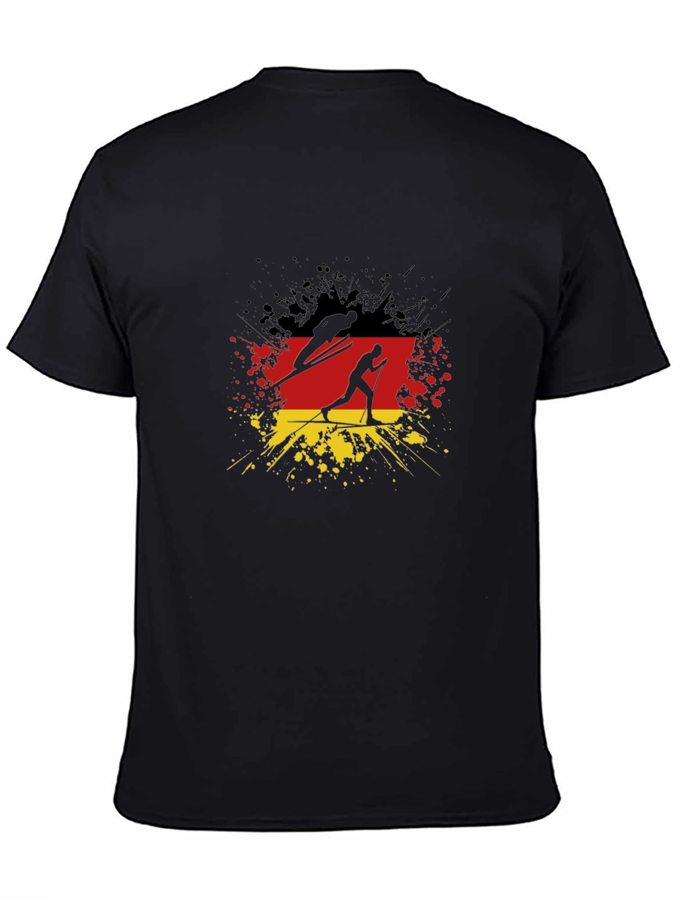 German Skier T-Shirt - Deutschland Winter Sports Tee