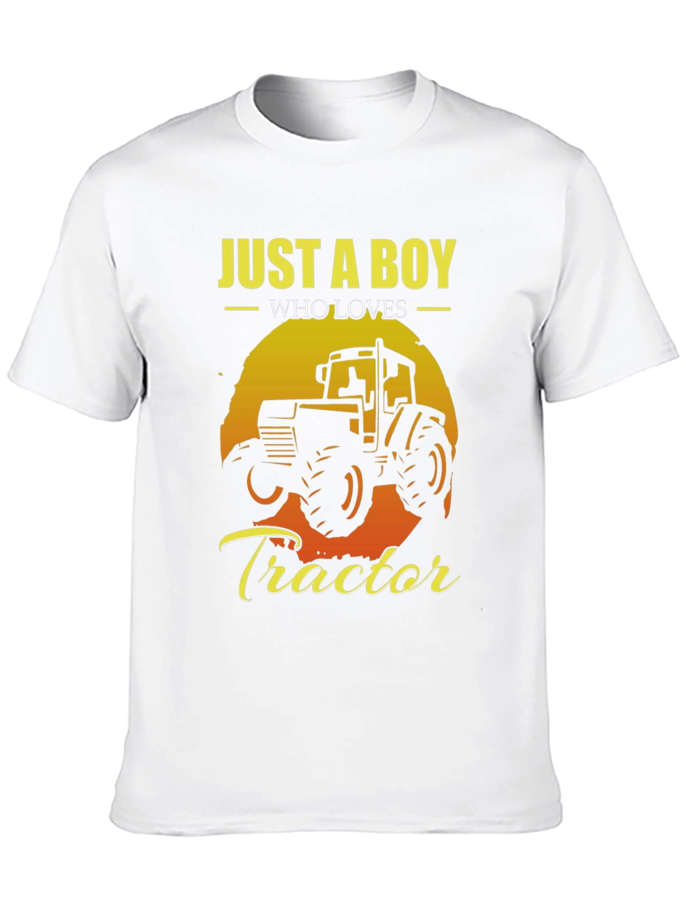 Just A Boy Who Loves Tractors T-Shirt
