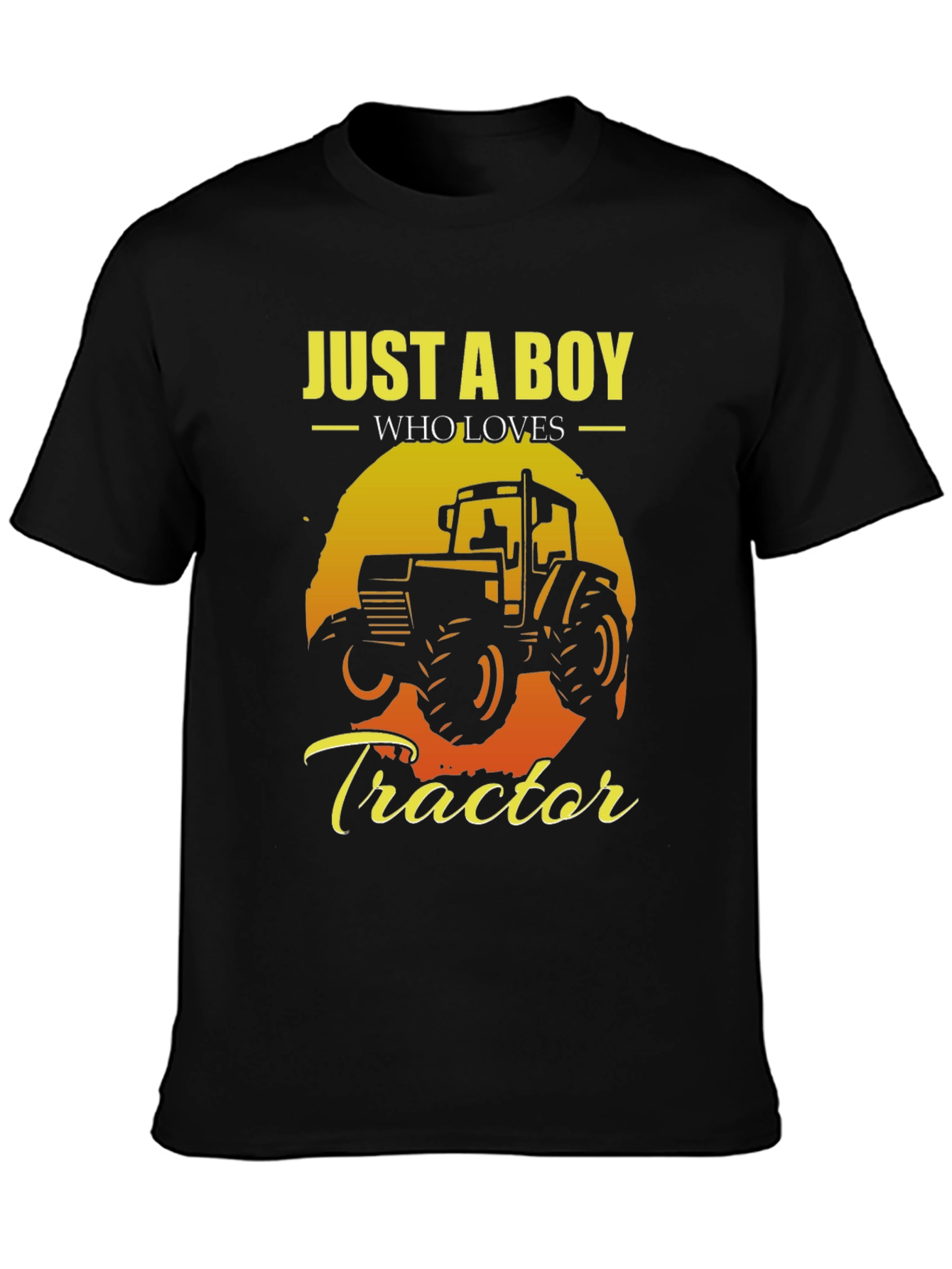 Just A Boy Who Loves Tractors T-Shirt