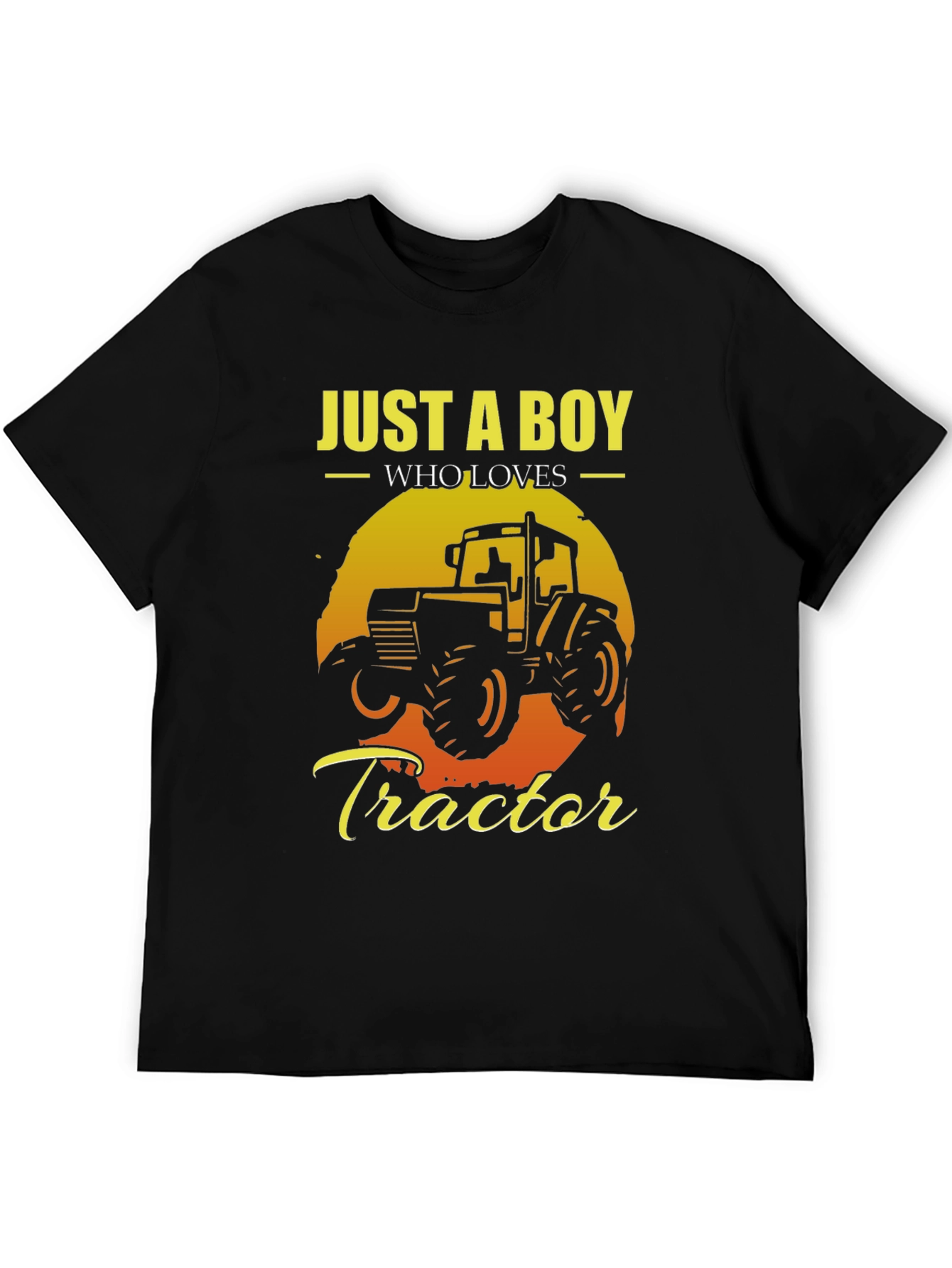 Just A Boy Who Loves Tractors T-Shirt