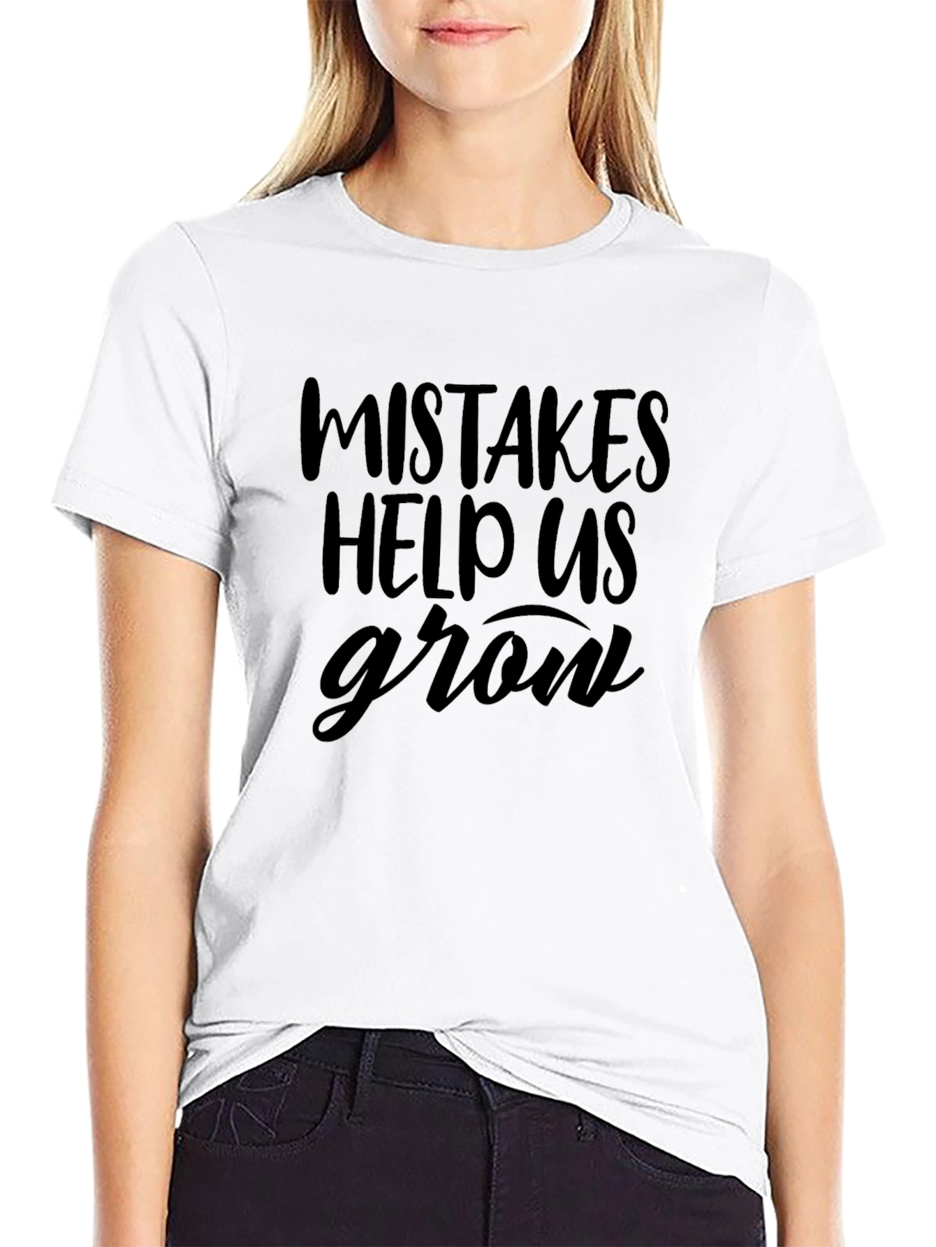 Mistakes Help Us Grow Graphic T-Shirt