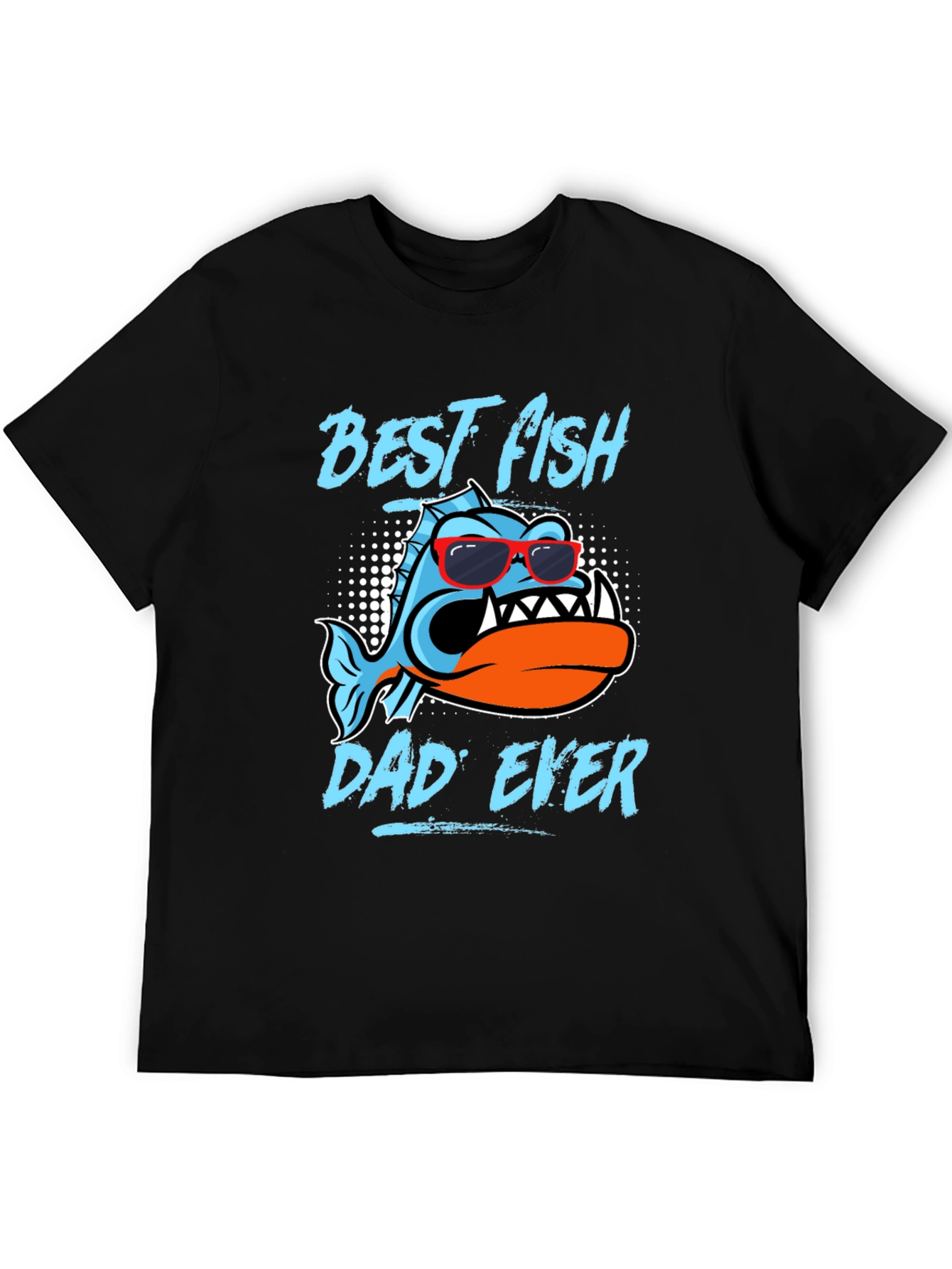 Best Fish Dad Ever Graphic T-Shirt