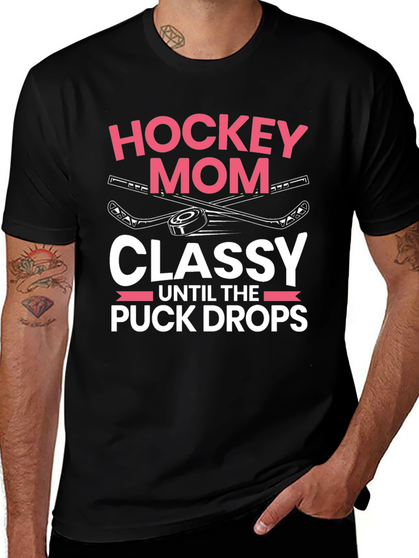 Hockey Mom Classy T-Shirt