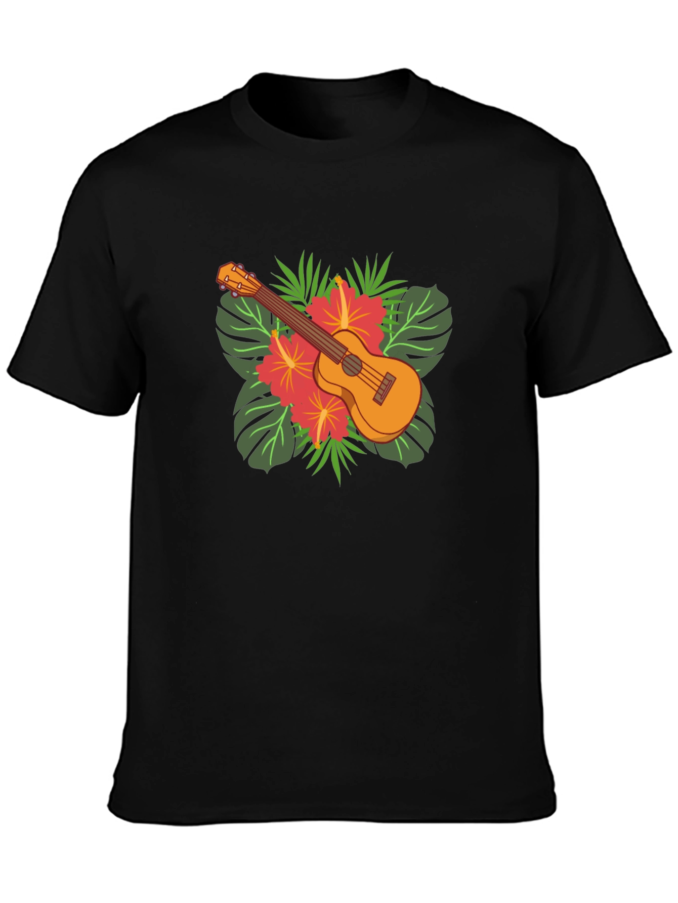 Tropical Ukulele Graphic Tee