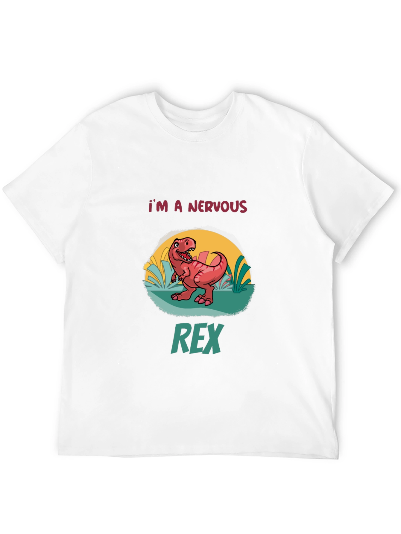 Nervous Rex Black T-Shirt