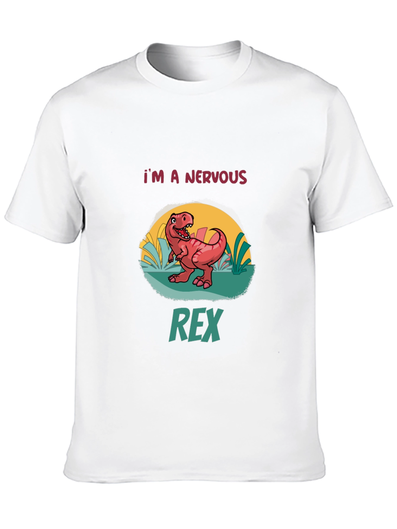 Nervous Rex Black T-Shirt