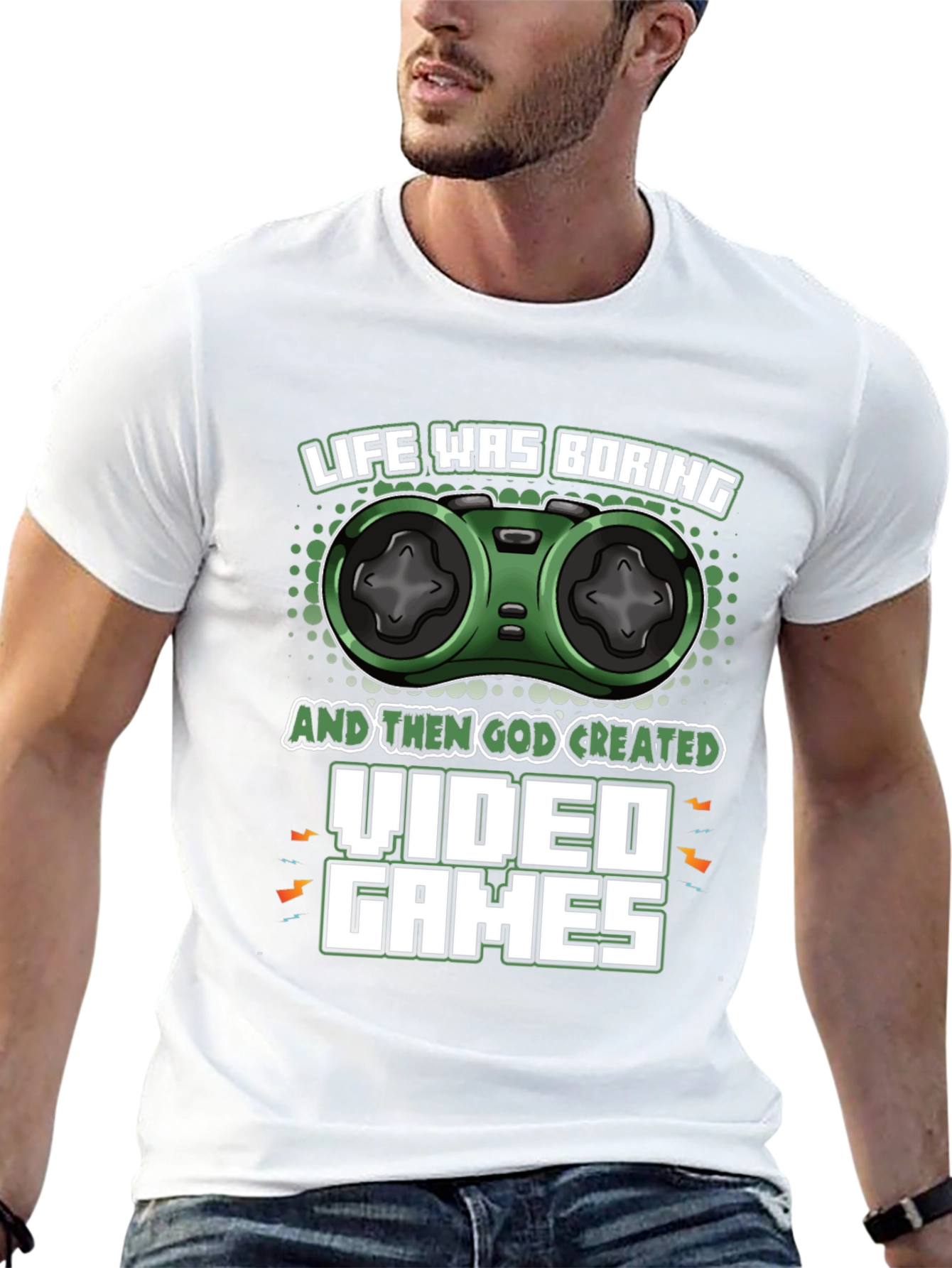 Life Was Boring Video Games T-Shirt