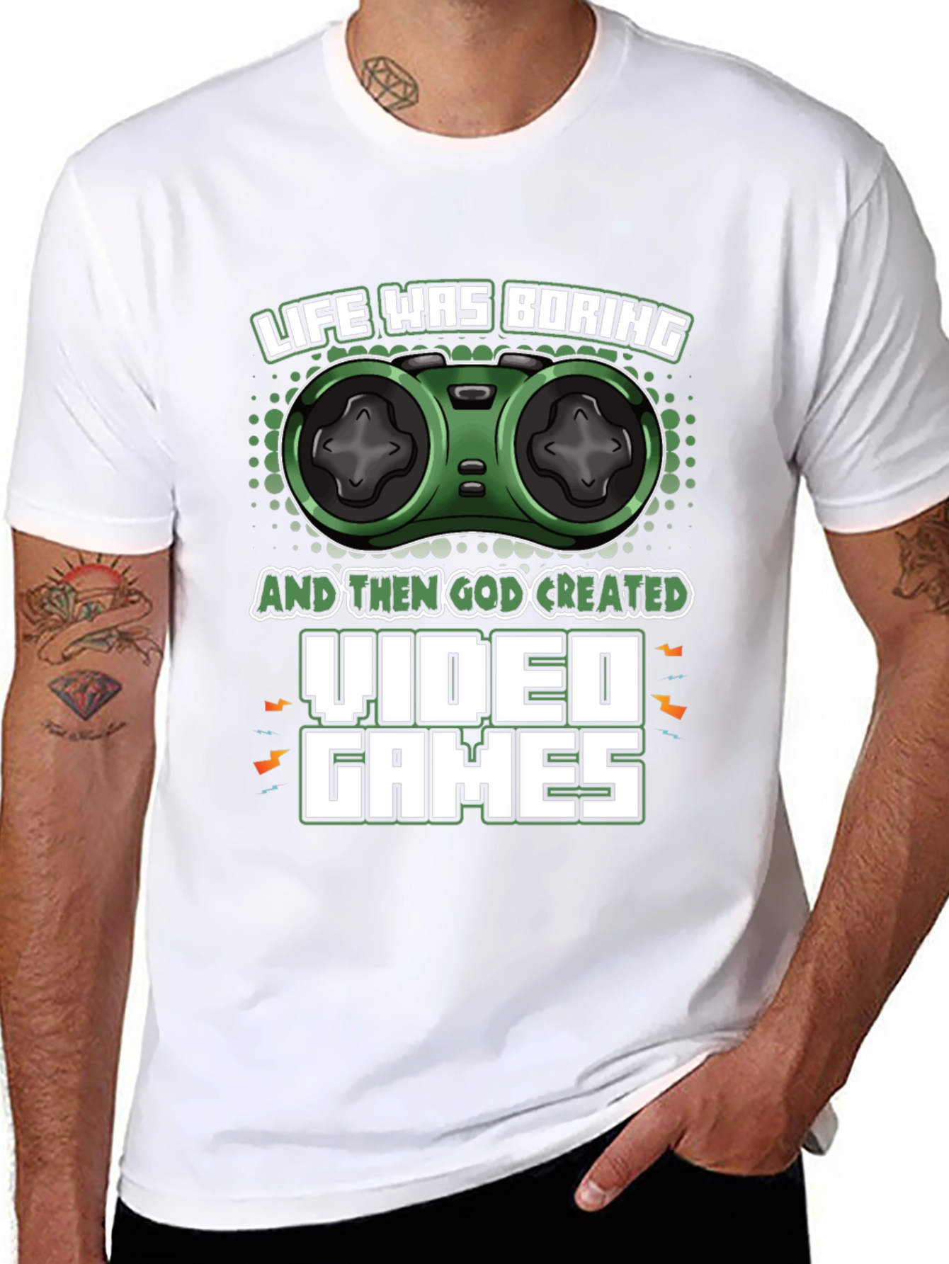Life Was Boring Video Games T-Shirt