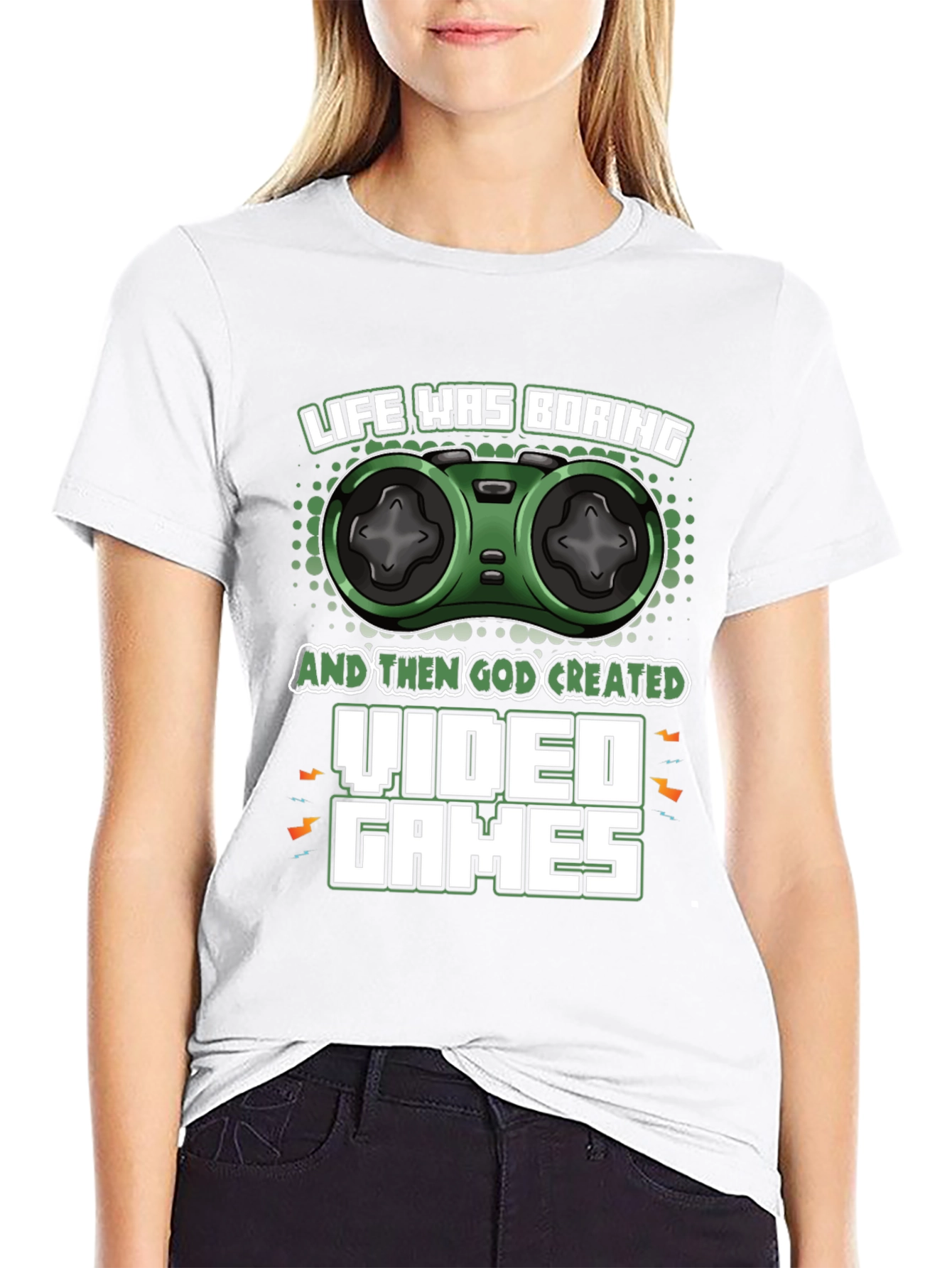 Life Was Boring Video Games T-Shirt