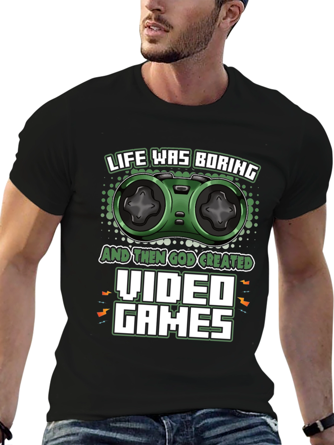 Life Was Boring Video Games T-Shirt