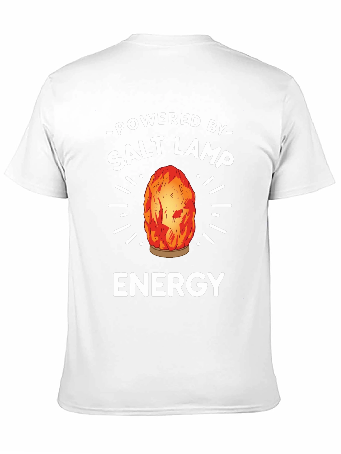 Salt Lamp Energy T-Shirt - Unisex Black Tee