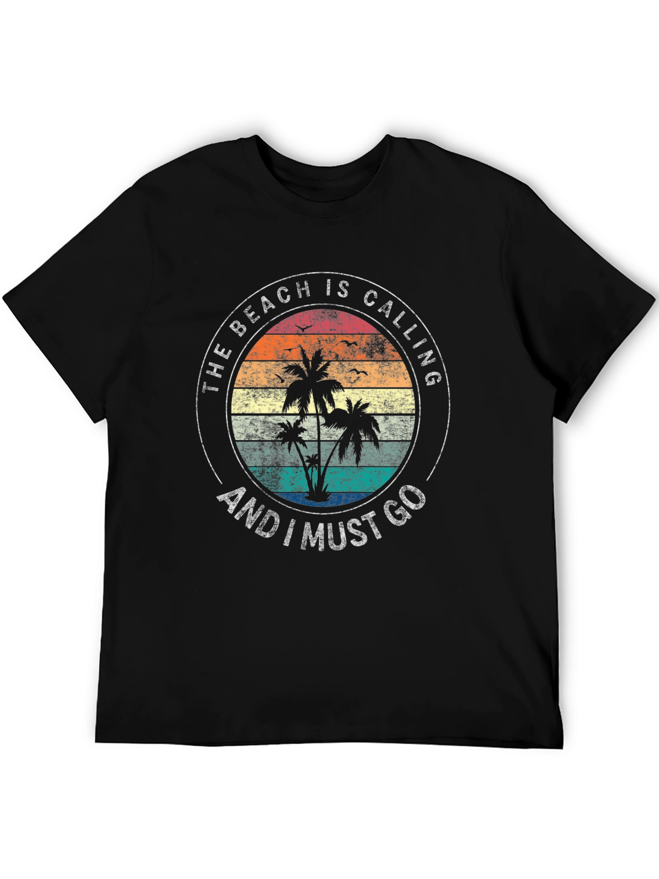 The Beach Is Calling Graphic T-Shirt