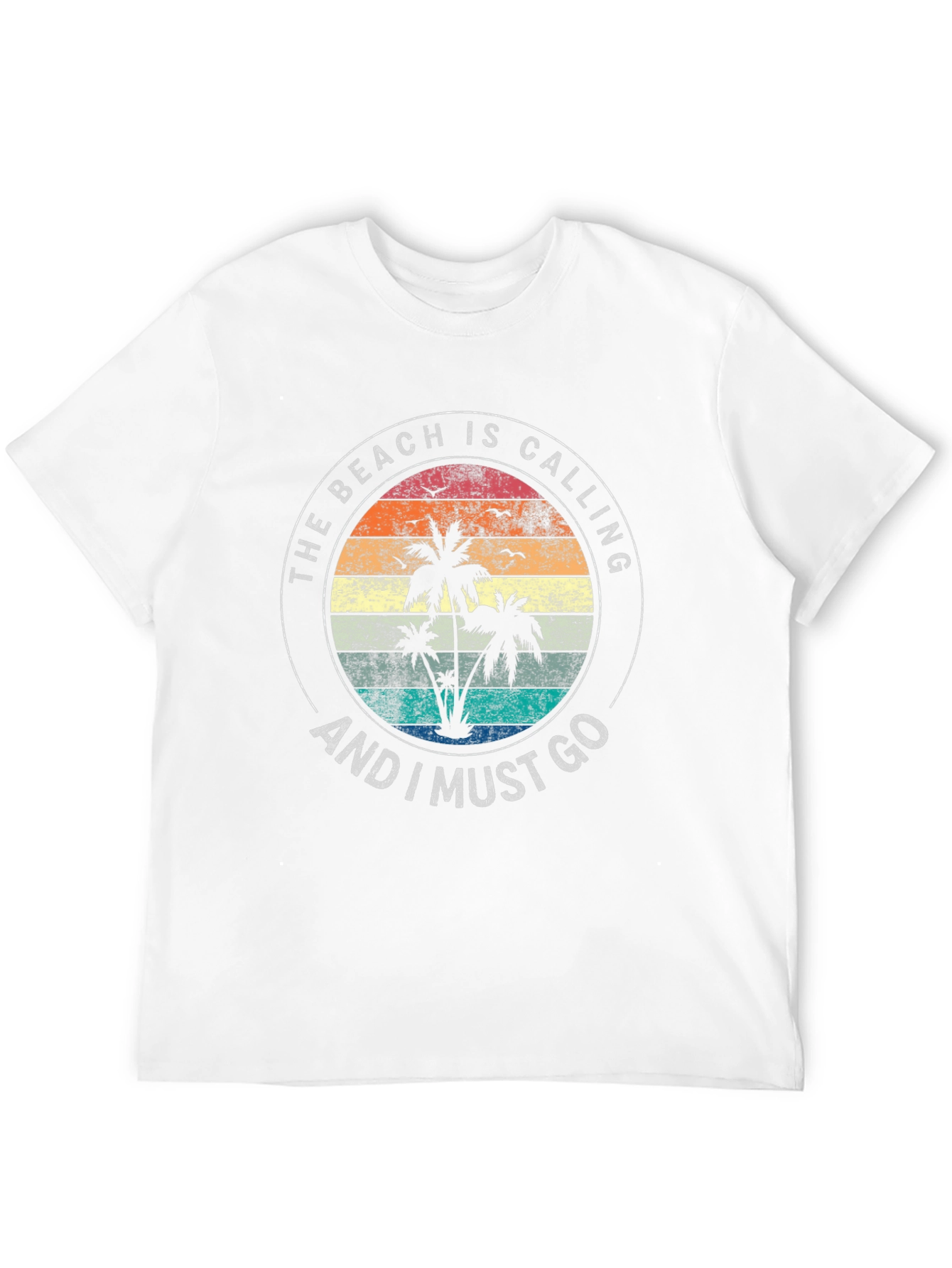 The Beach Is Calling Graphic T-Shirt