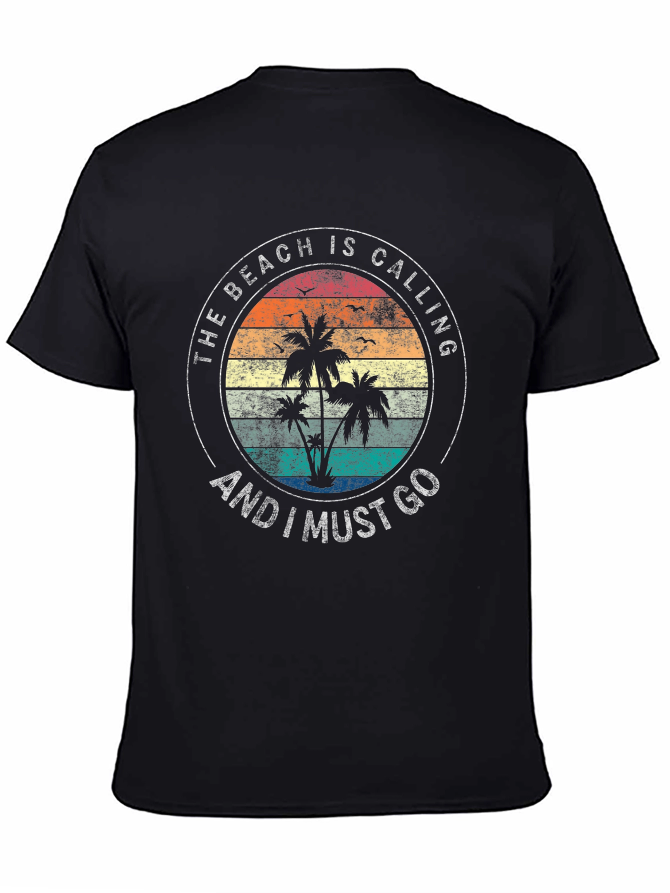 The Beach Is Calling Graphic T-Shirt