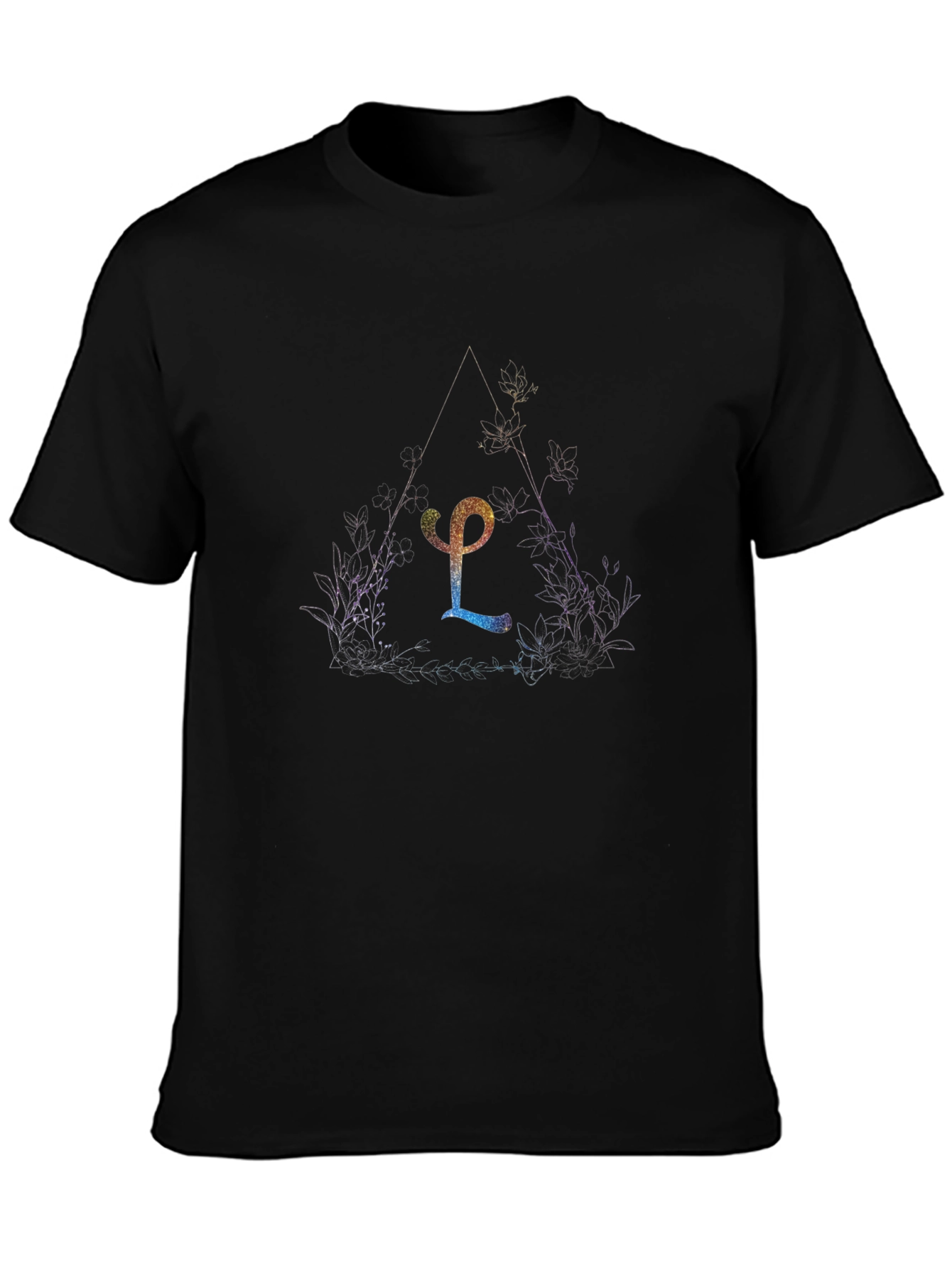 Unique Colorful Letter T-Shirt