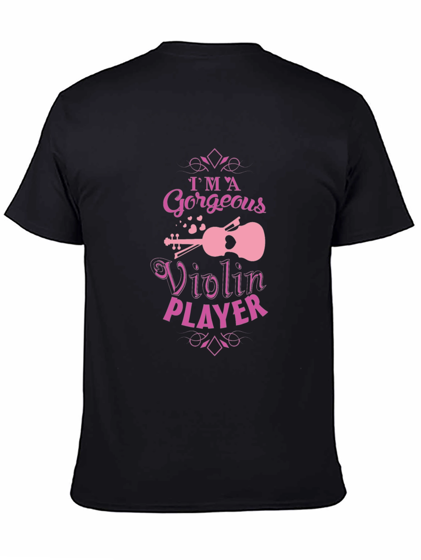 Gorgeous Violin Player Graphic T-Shirt