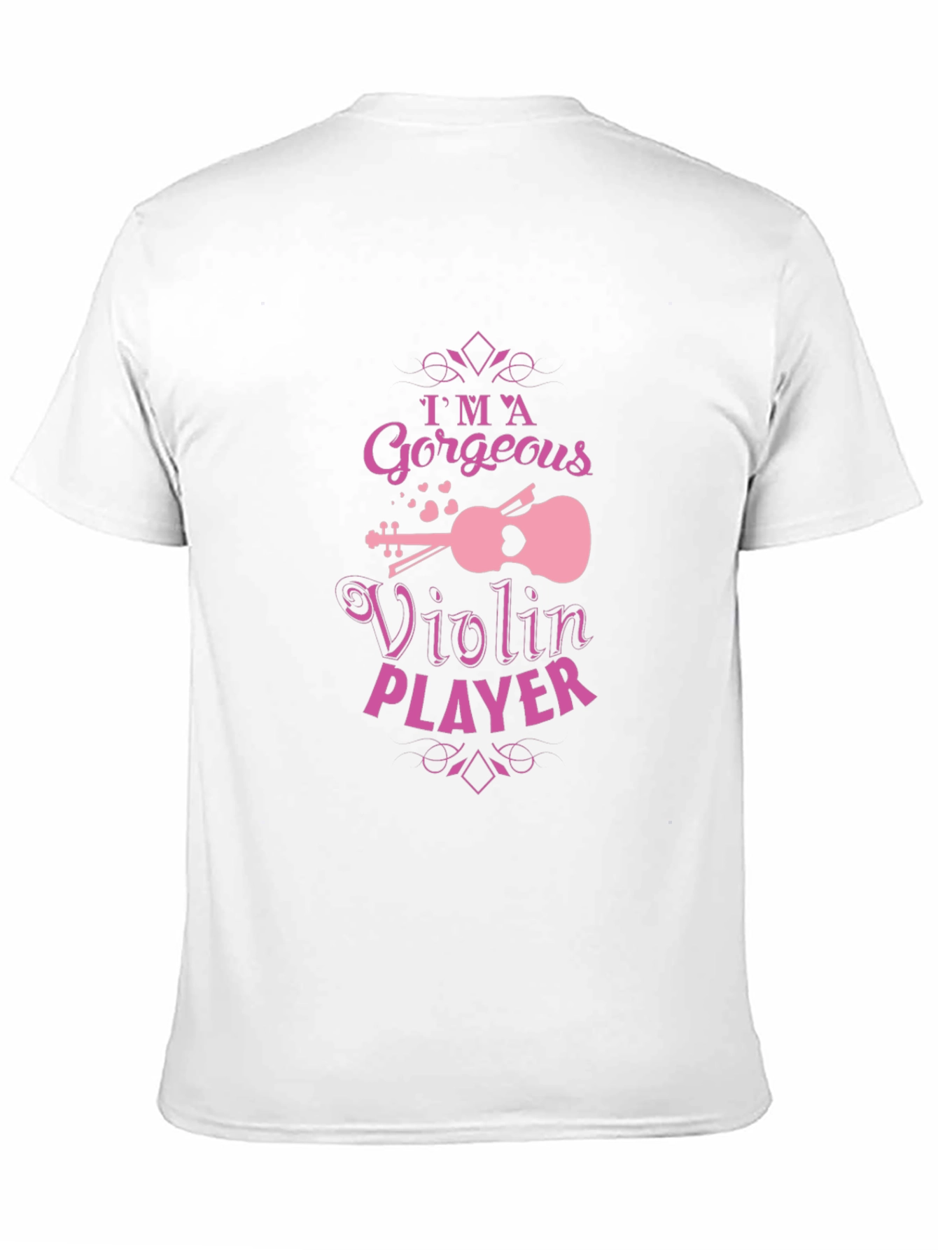Gorgeous Violin Player Graphic T-Shirt