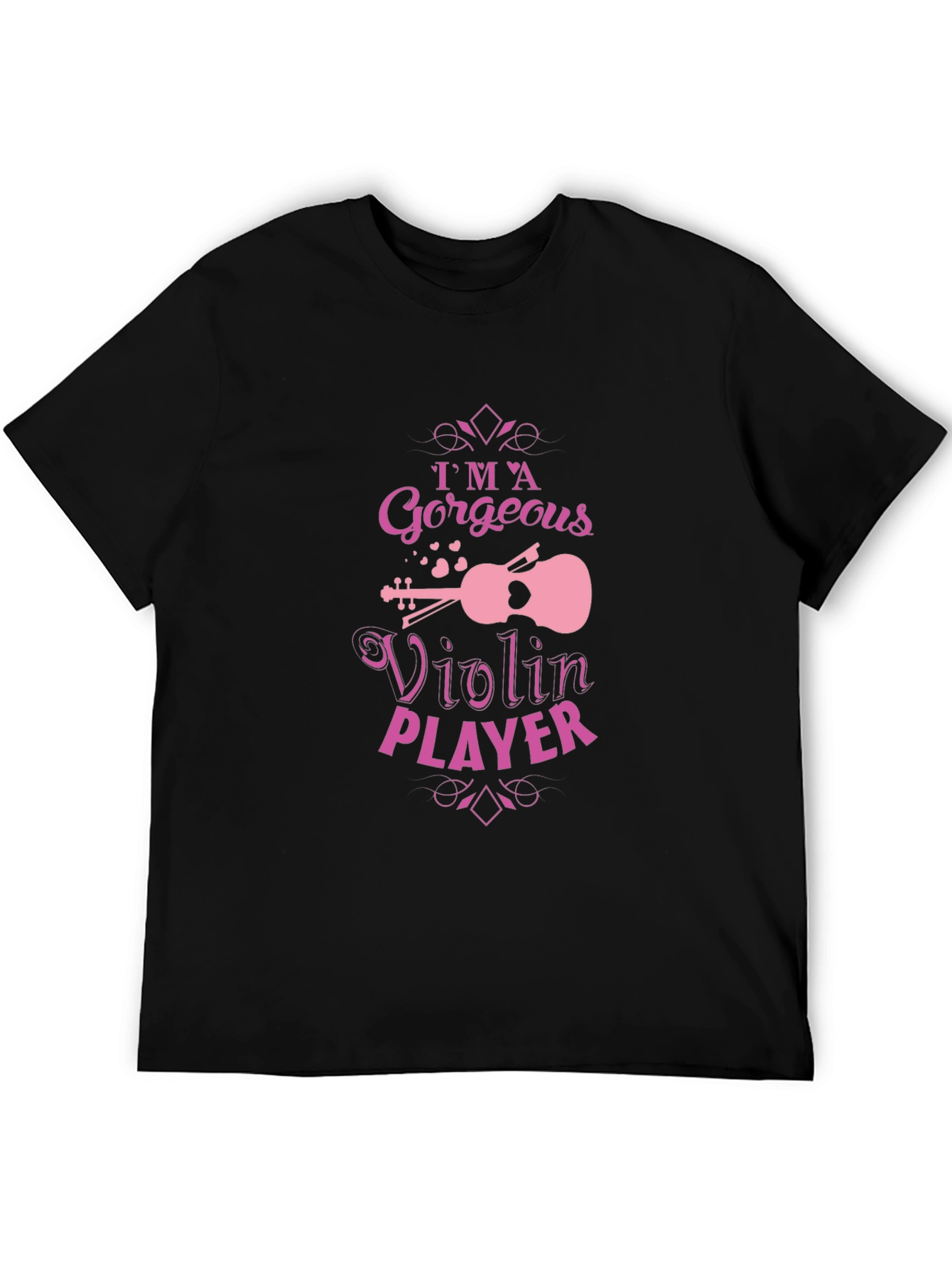 Gorgeous Violin Player Graphic T-Shirt