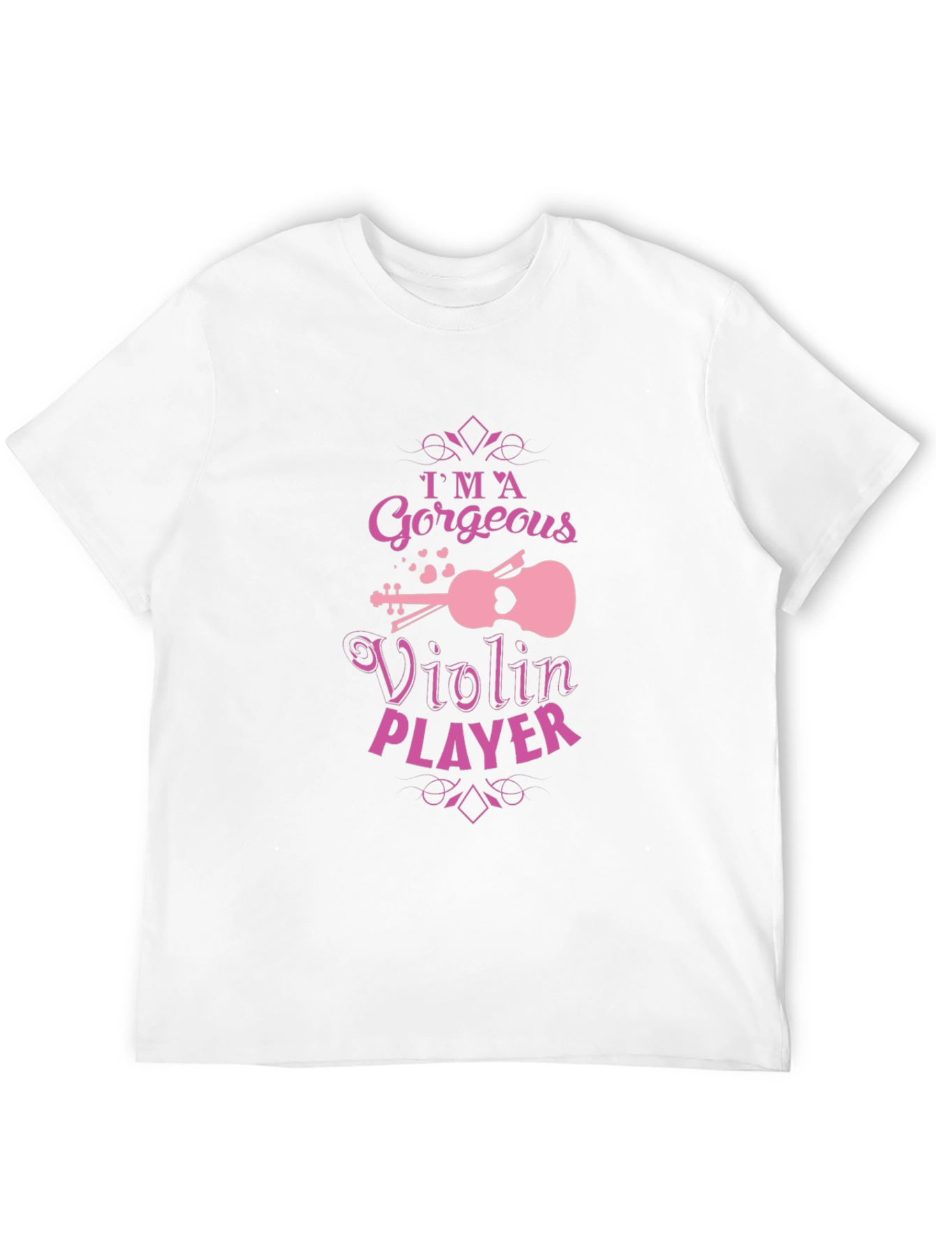 Gorgeous Violin Player Graphic T-Shirt