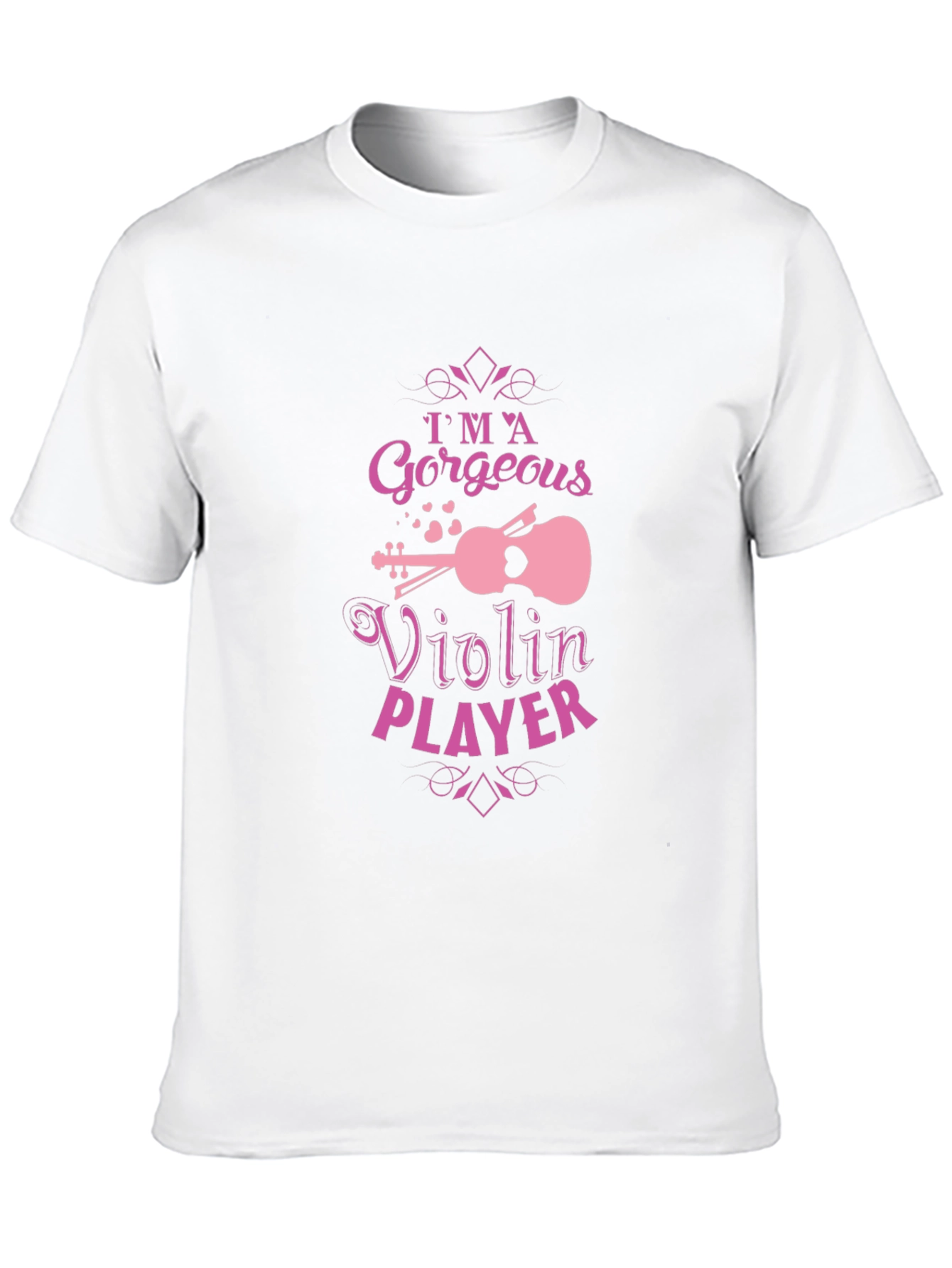 Gorgeous Violin Player Graphic T-Shirt