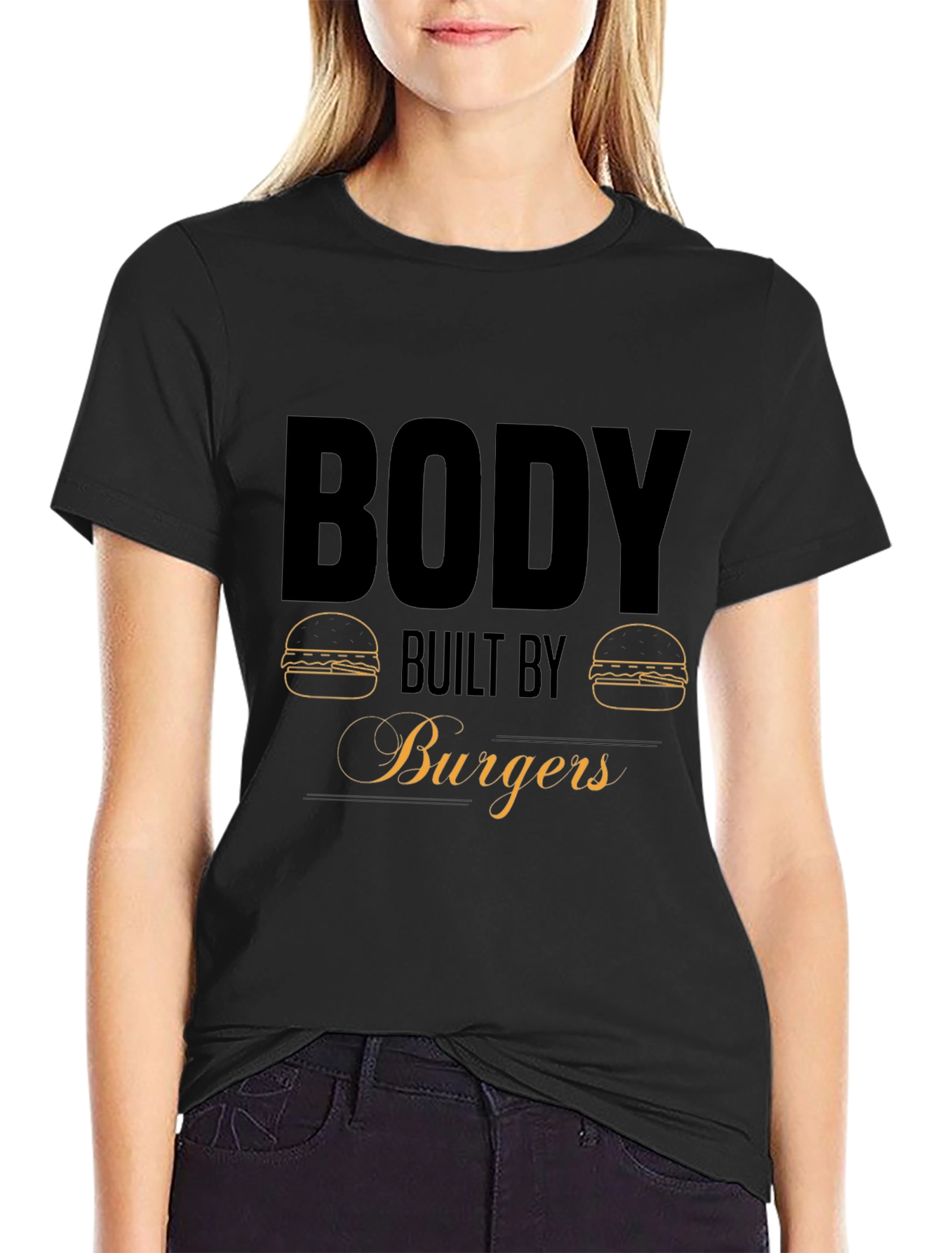 Body Built by Burgers Graphic T-Shirt