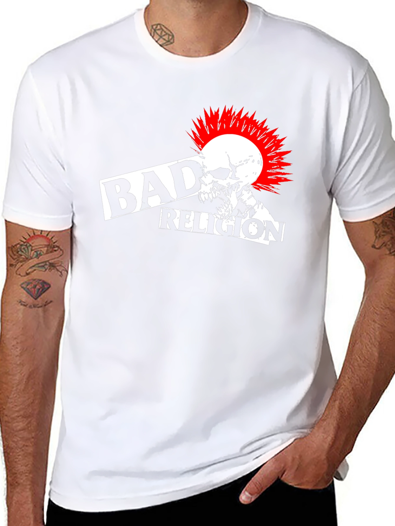 Bad Religion Punk Rock T-Shirt - Black
